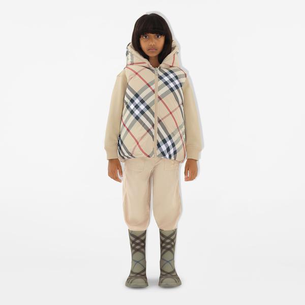 Burberry Çocuk Gri Mont