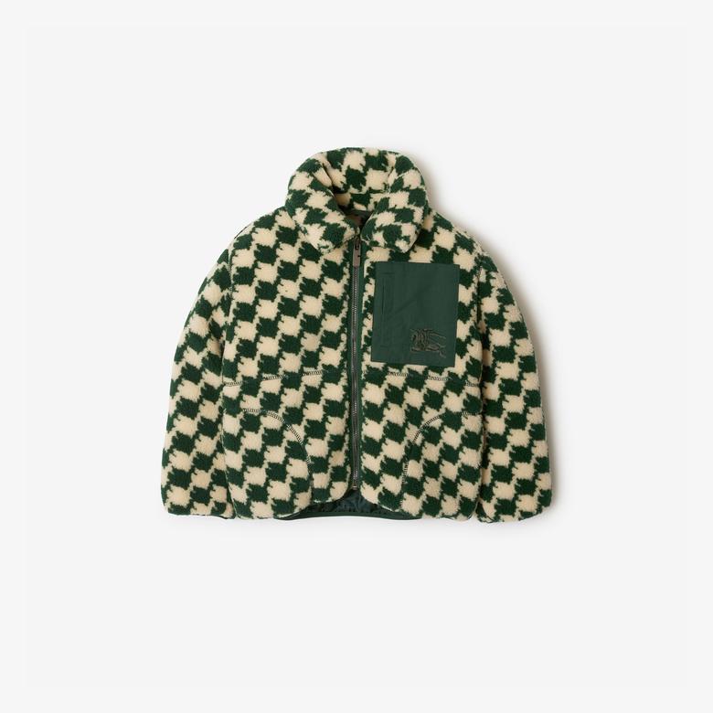 Burberry Çocuk Yeşil Mont