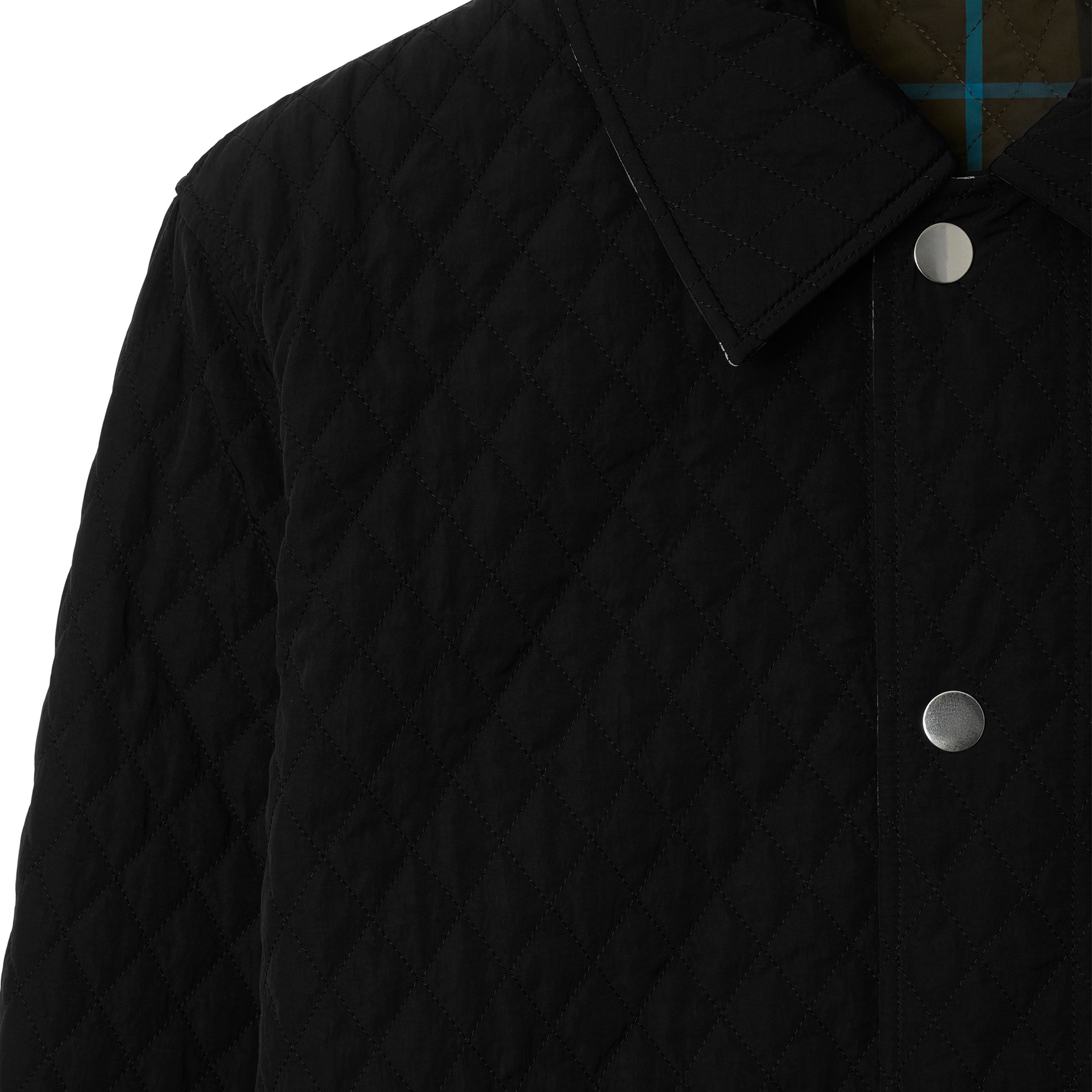 Burberry Erkek Siyah Mont