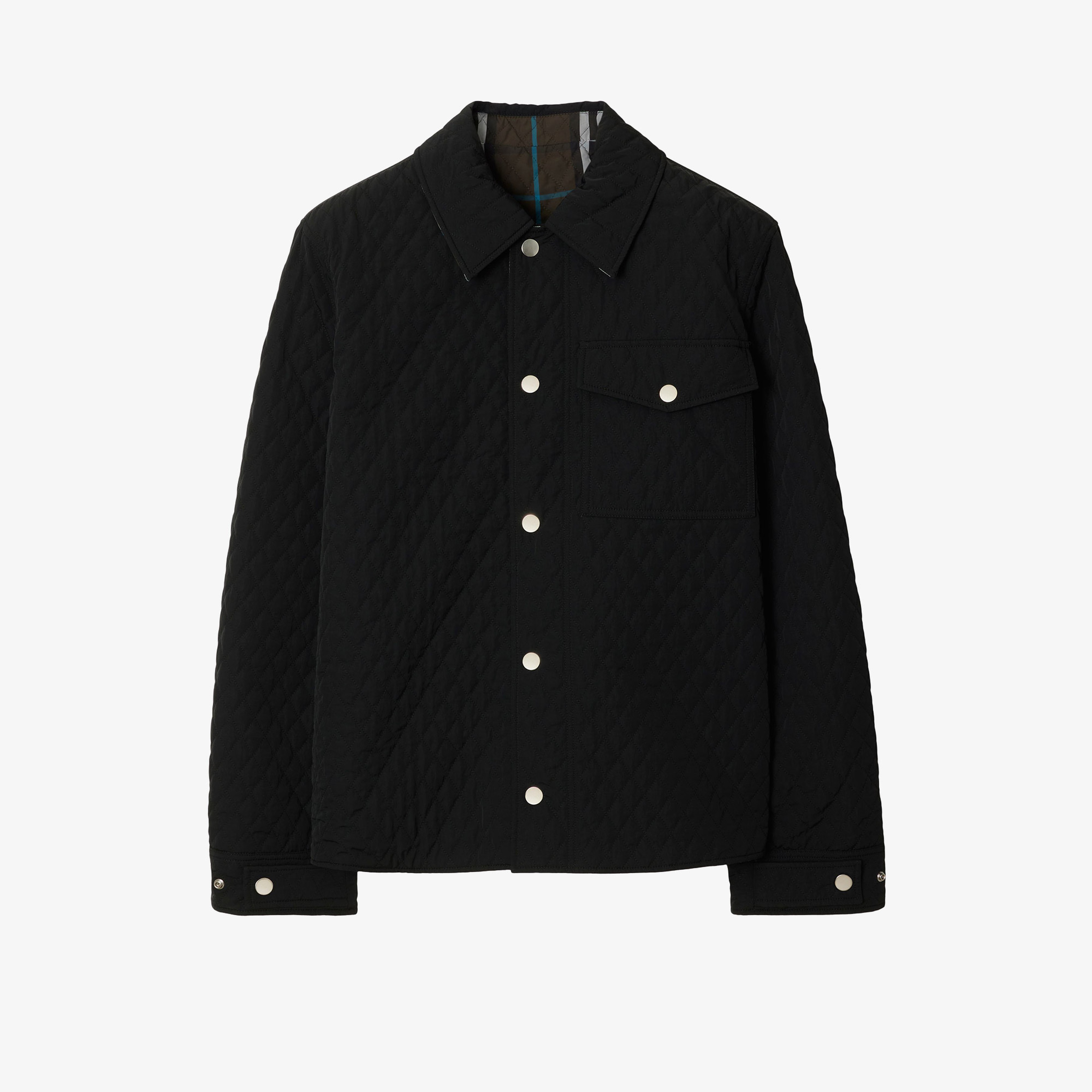 Burberry Erkek Siyah Mont