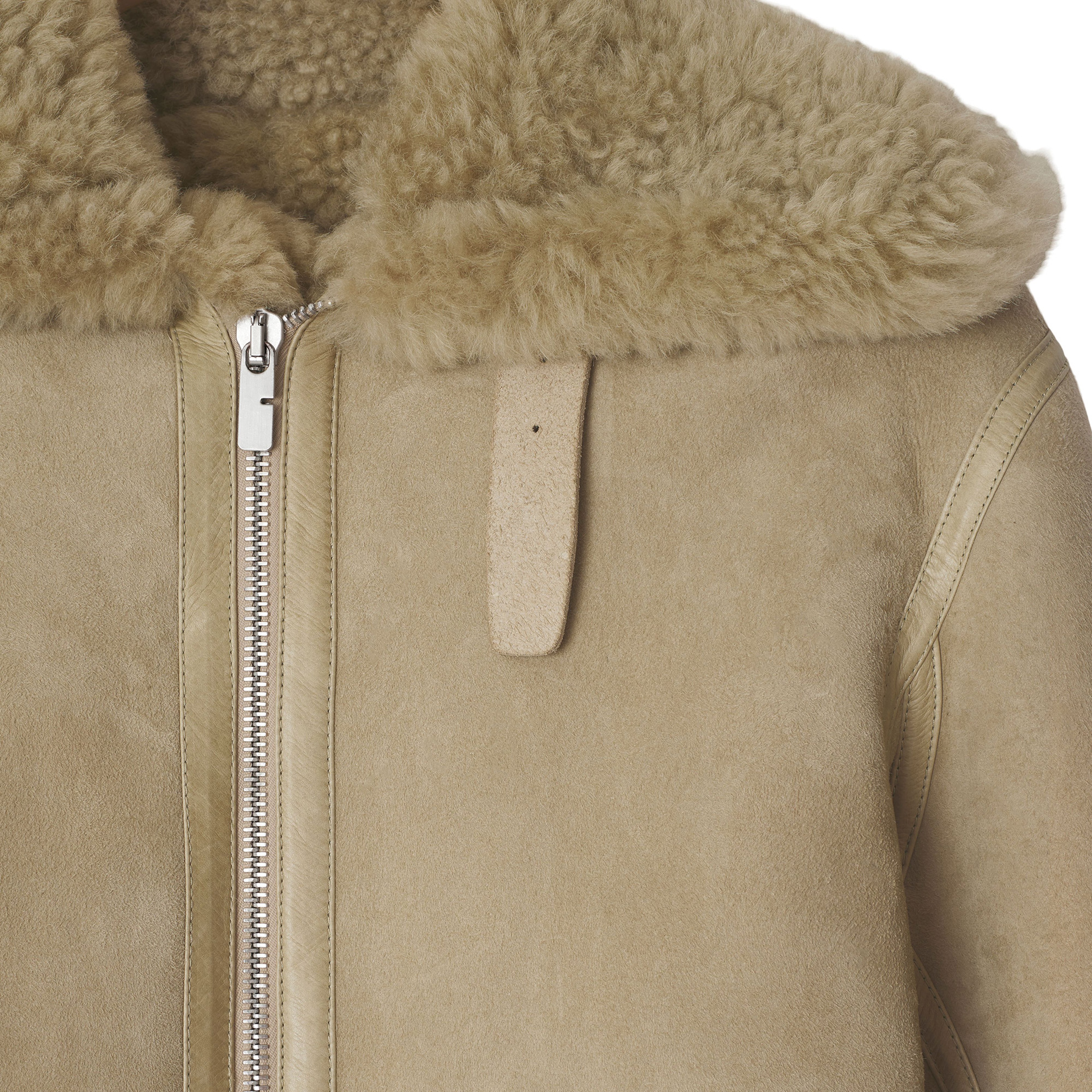 Burberry Kadın Turuncu Deri Mont