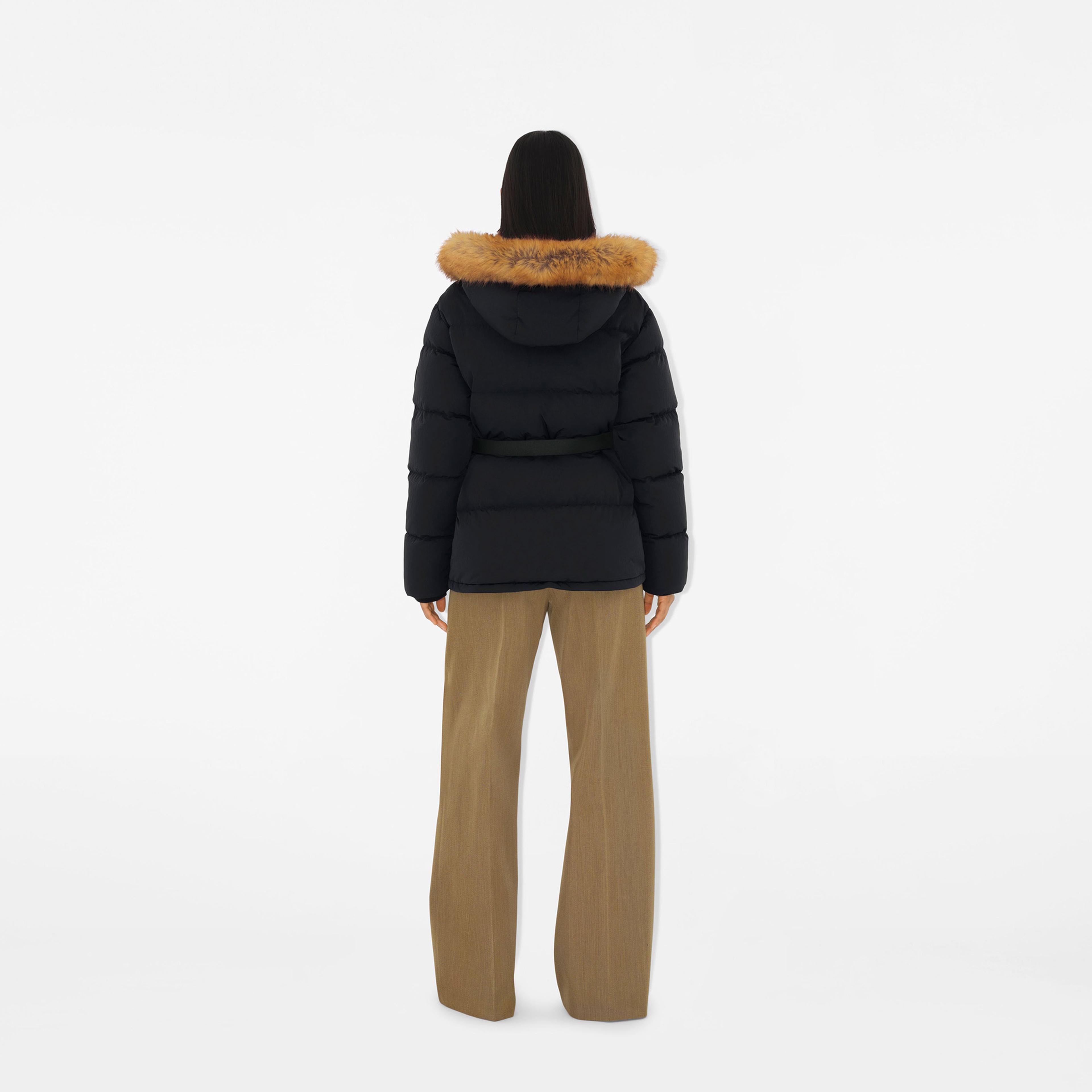 Burberry Kadın Siyah Mont