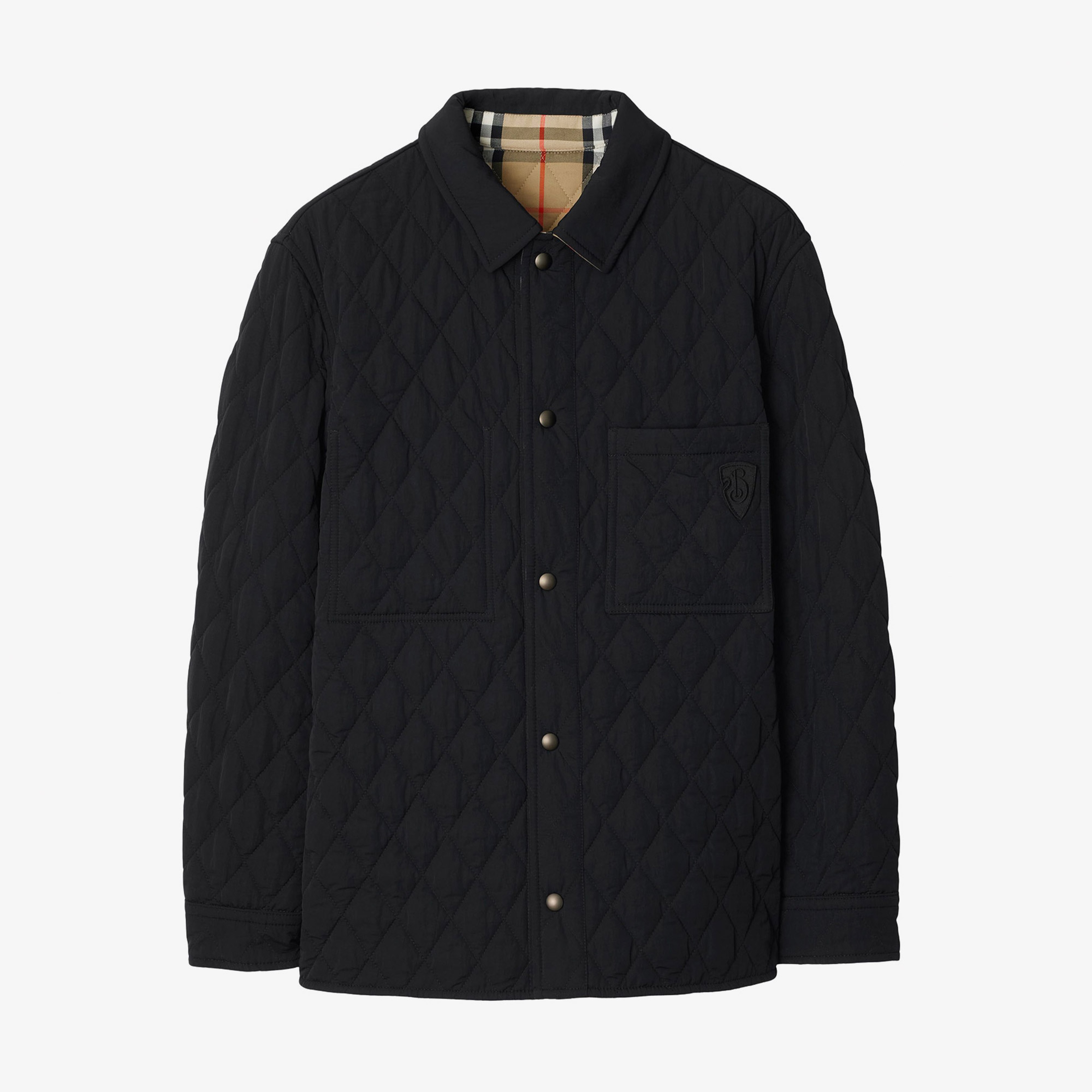 Burberry Erkek Siyah Mont