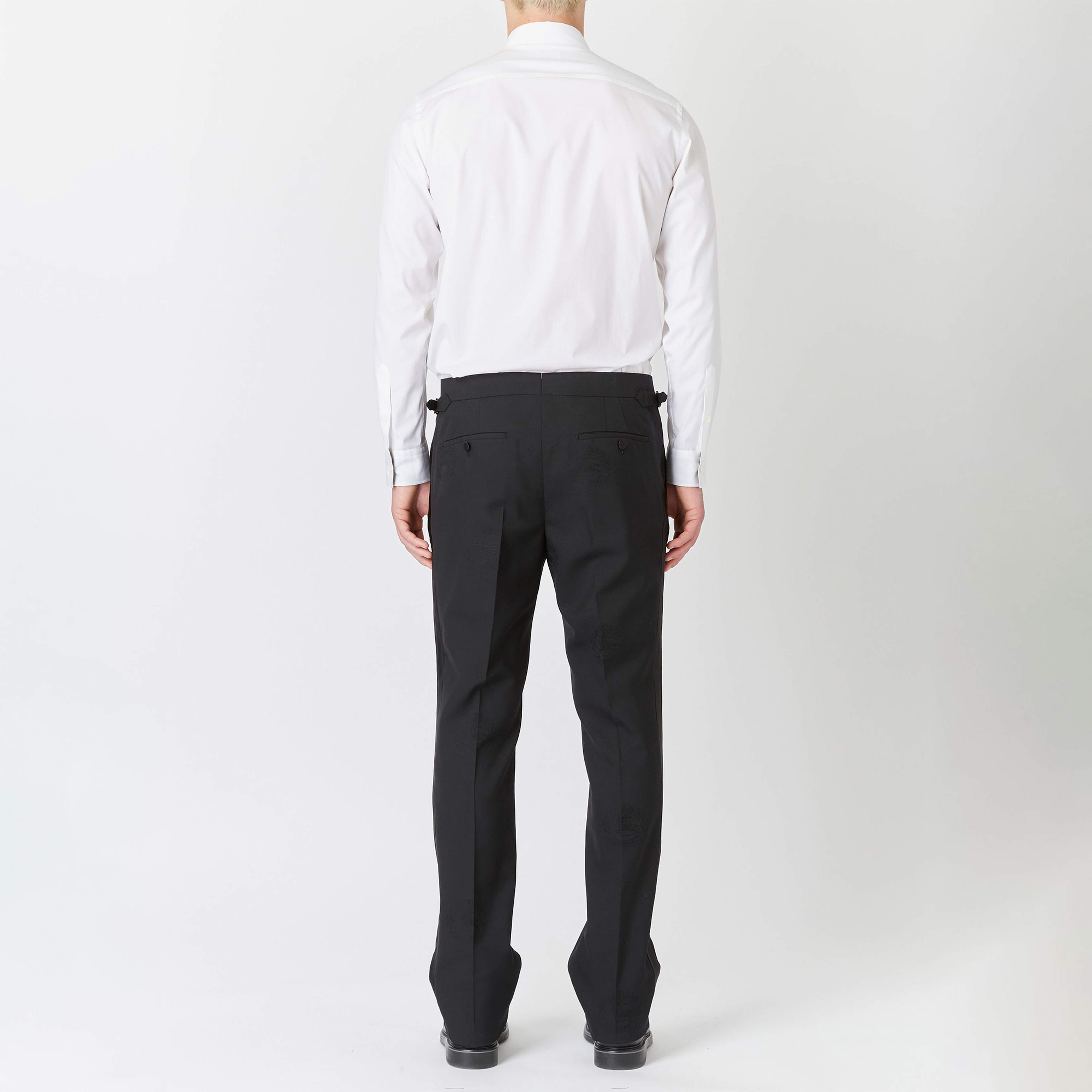 Burberry Erkek Siyah Pantolon