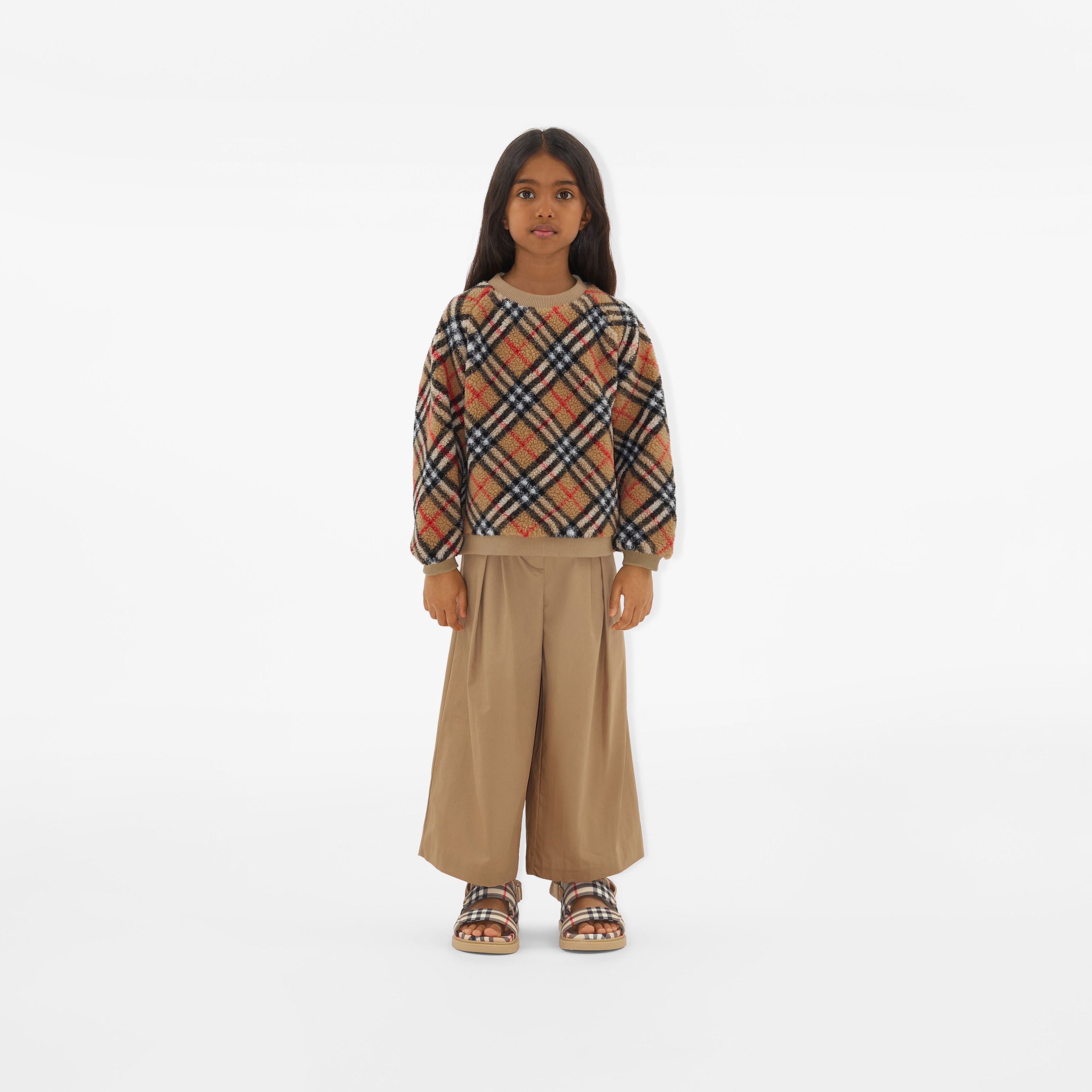 Burberry Çocuk Bej Pantolon