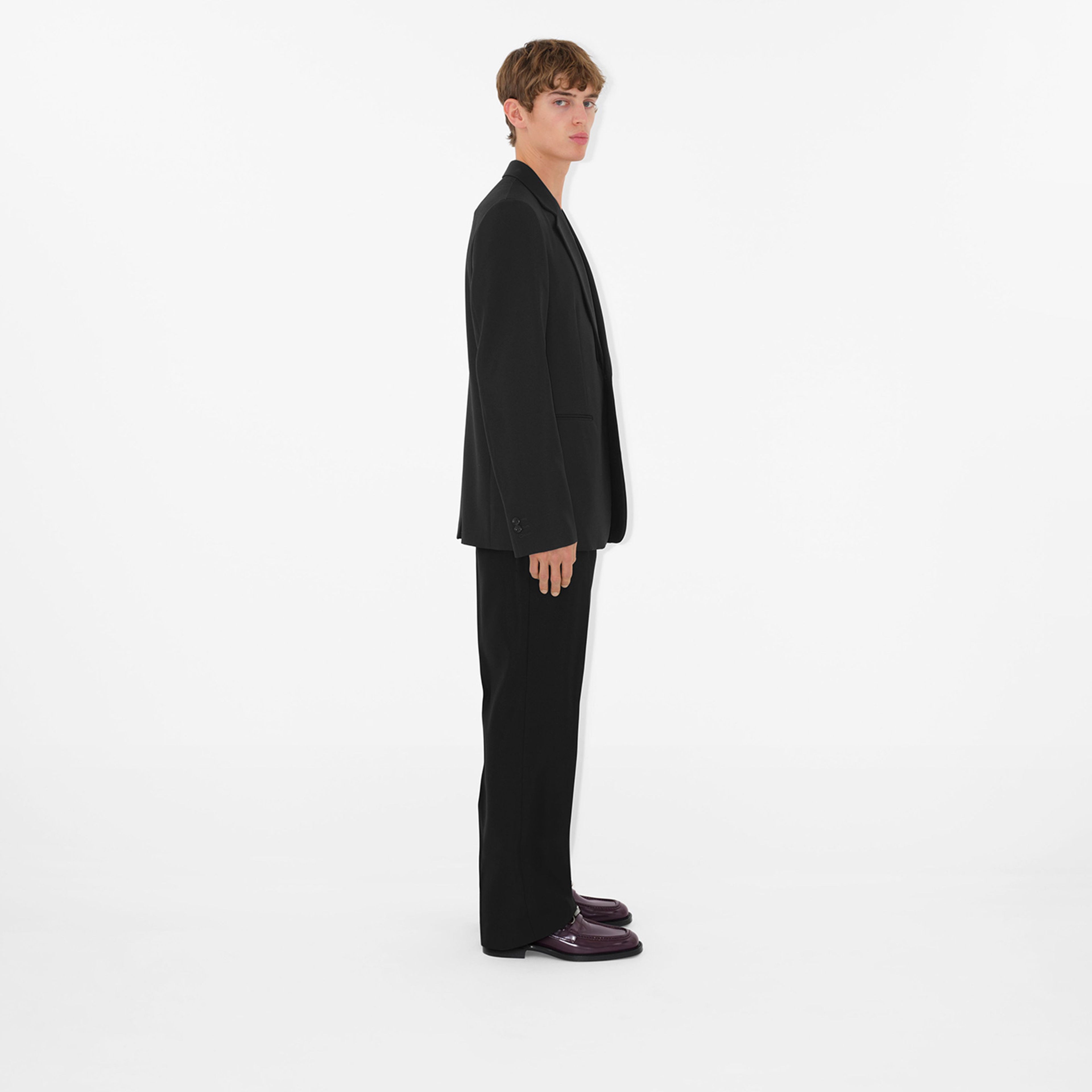 Burberry Erkek Siyah Pantolon