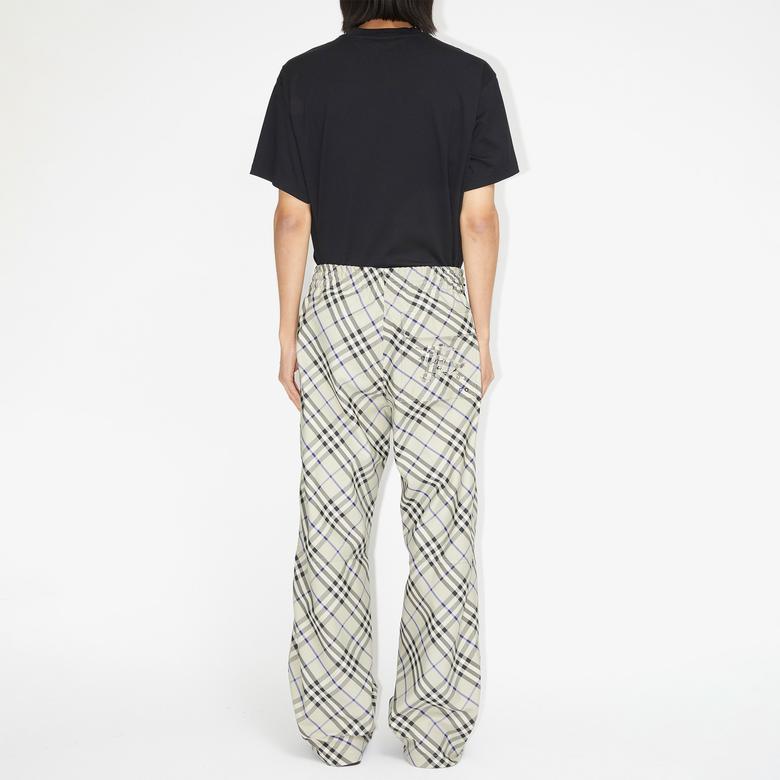 Burberry Erkek Yeşil Pantolon