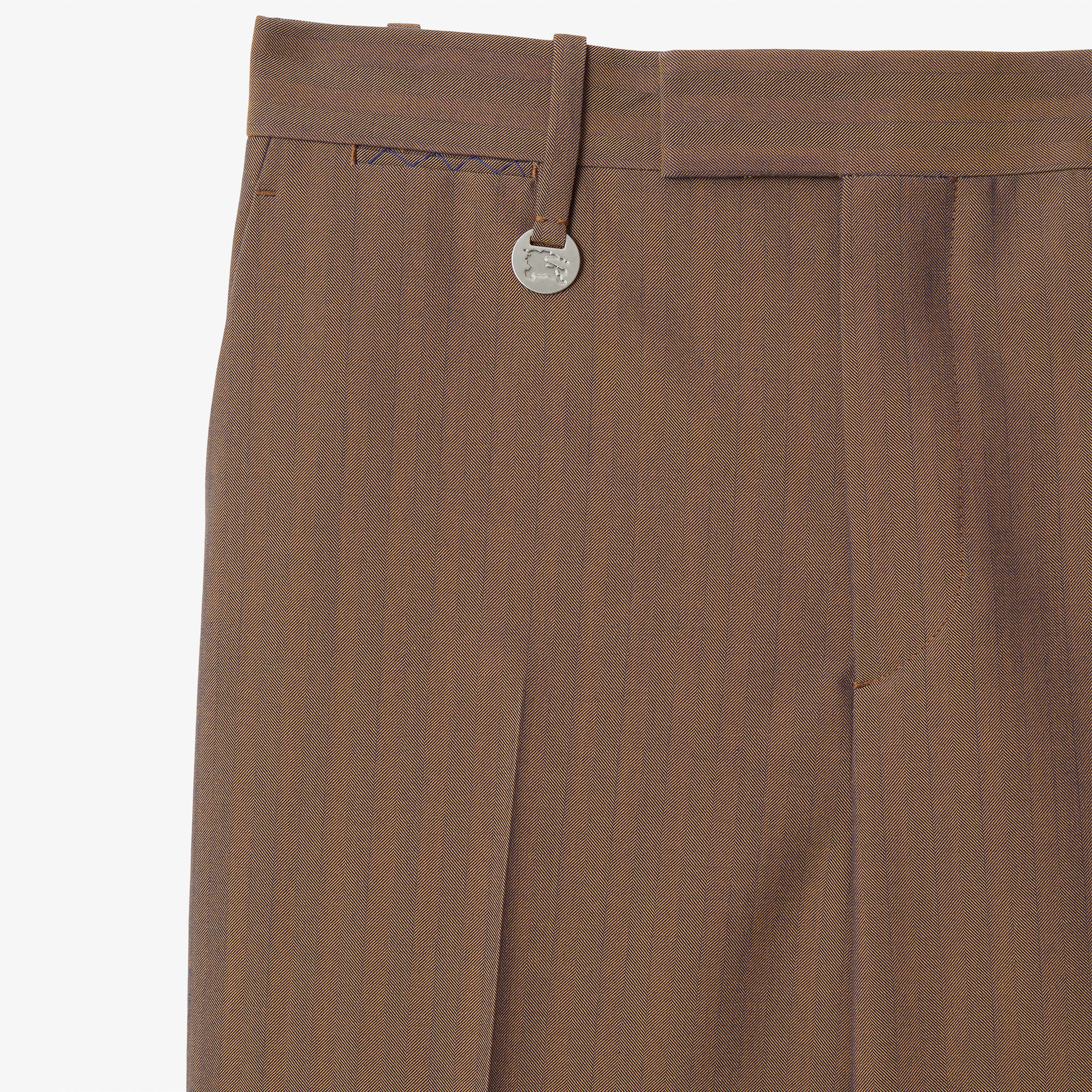 Burberry Erkek Turuncu Pantolon