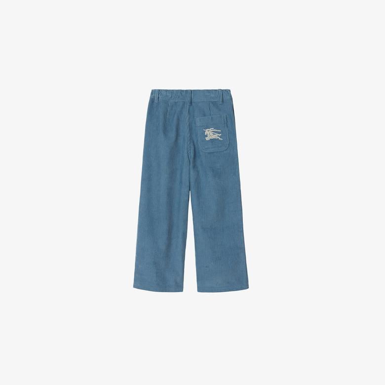 Burberry Çocuk Mavi Pantolon