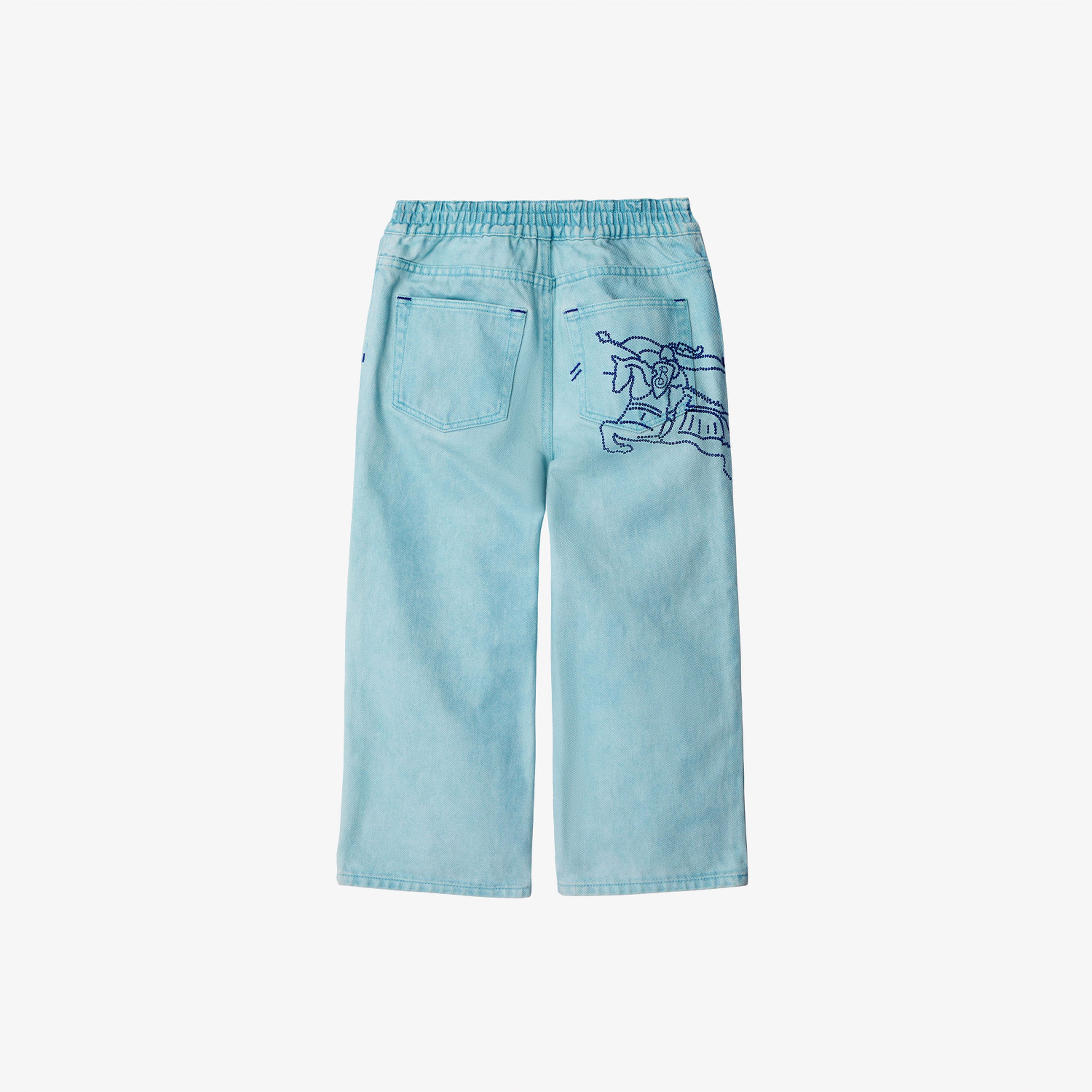 Burberry Çocuk Mavi Pantolon