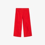 Çocuk Kırmızı Pantolon