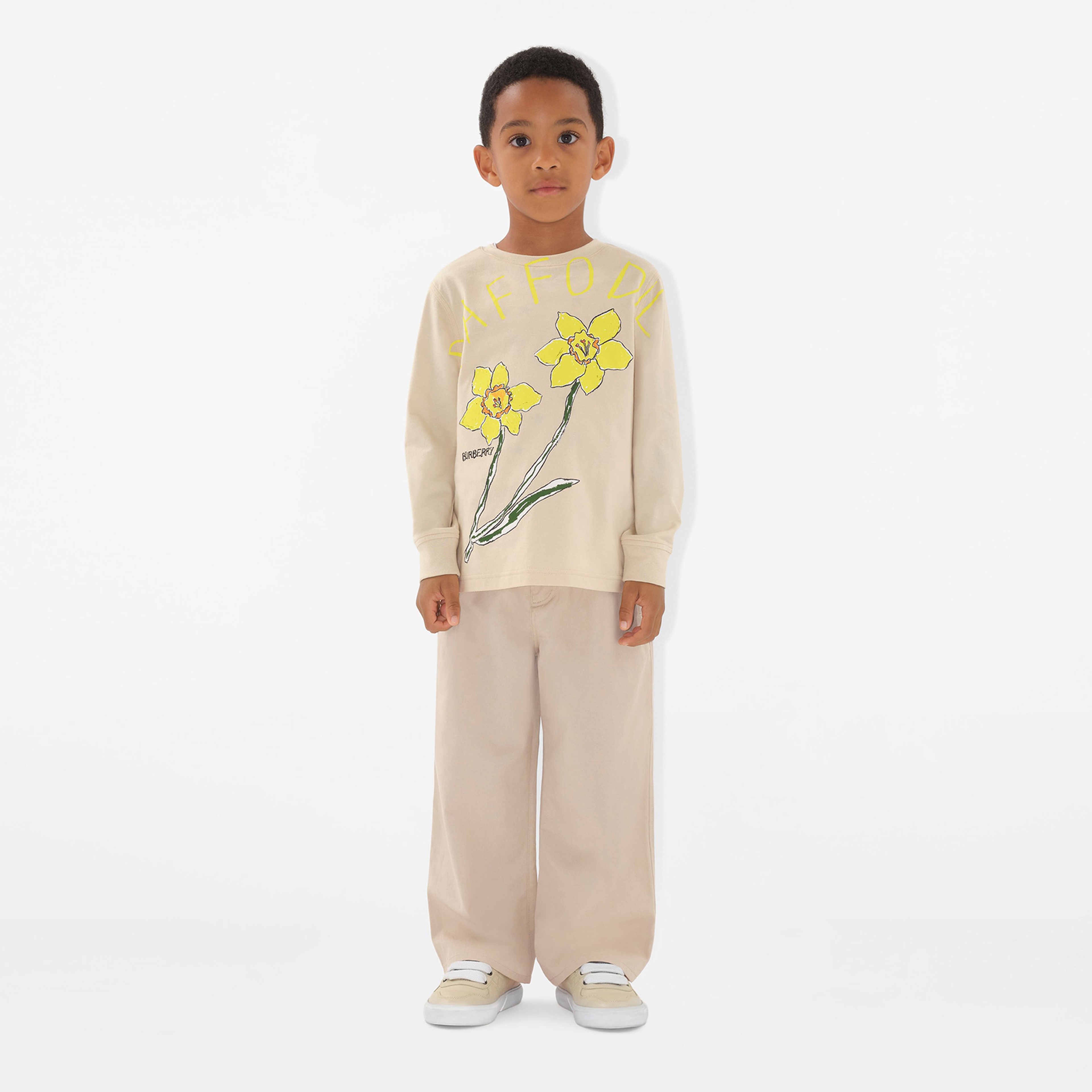 Burberry Çocuk Gri Pantolon