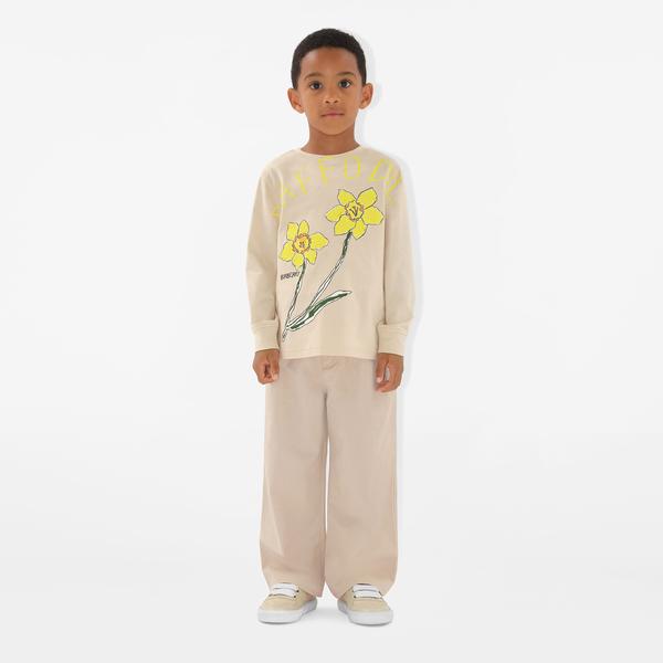 Burberry Çocuk Gri Pantolon