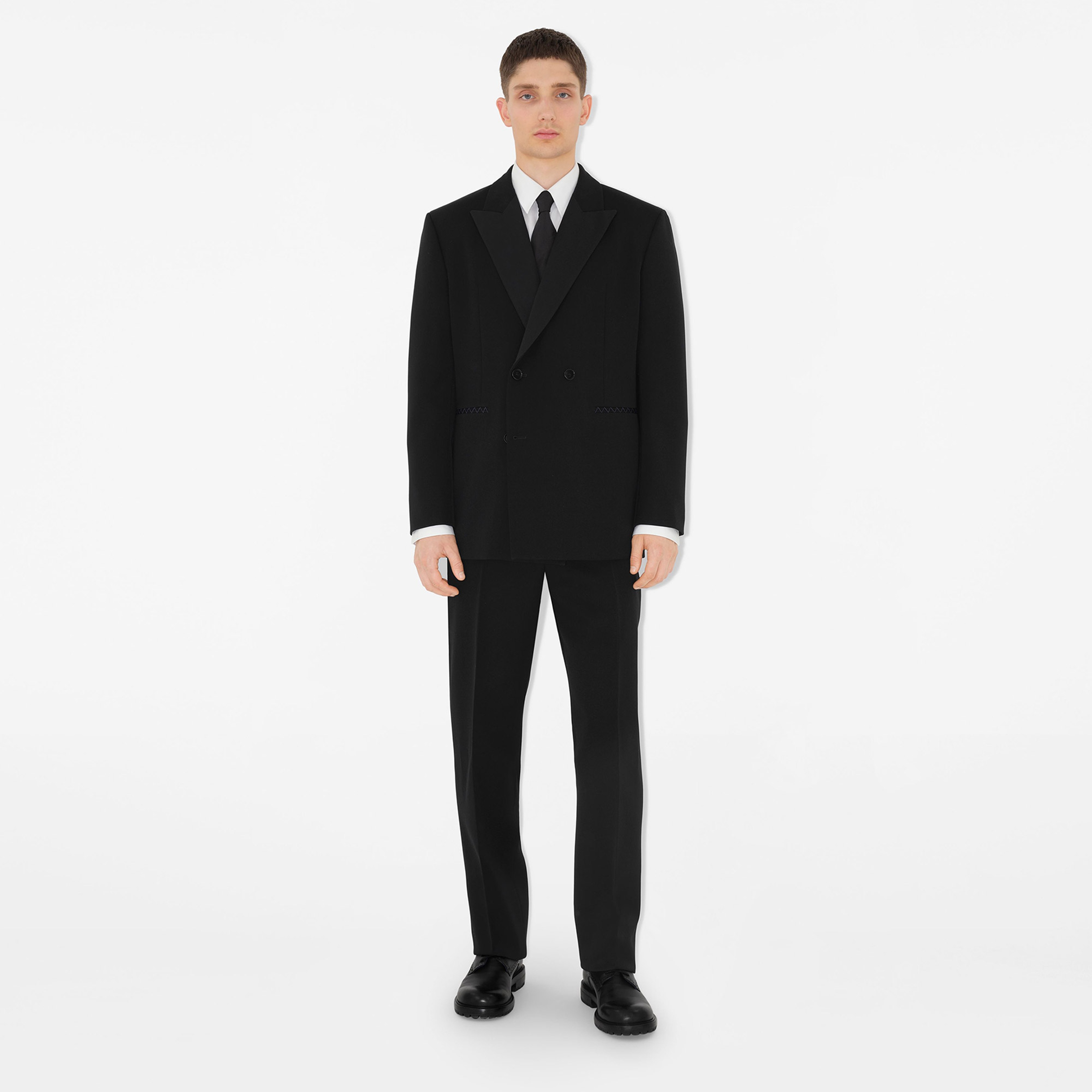 Burberry Erkek Siyah Pantolon