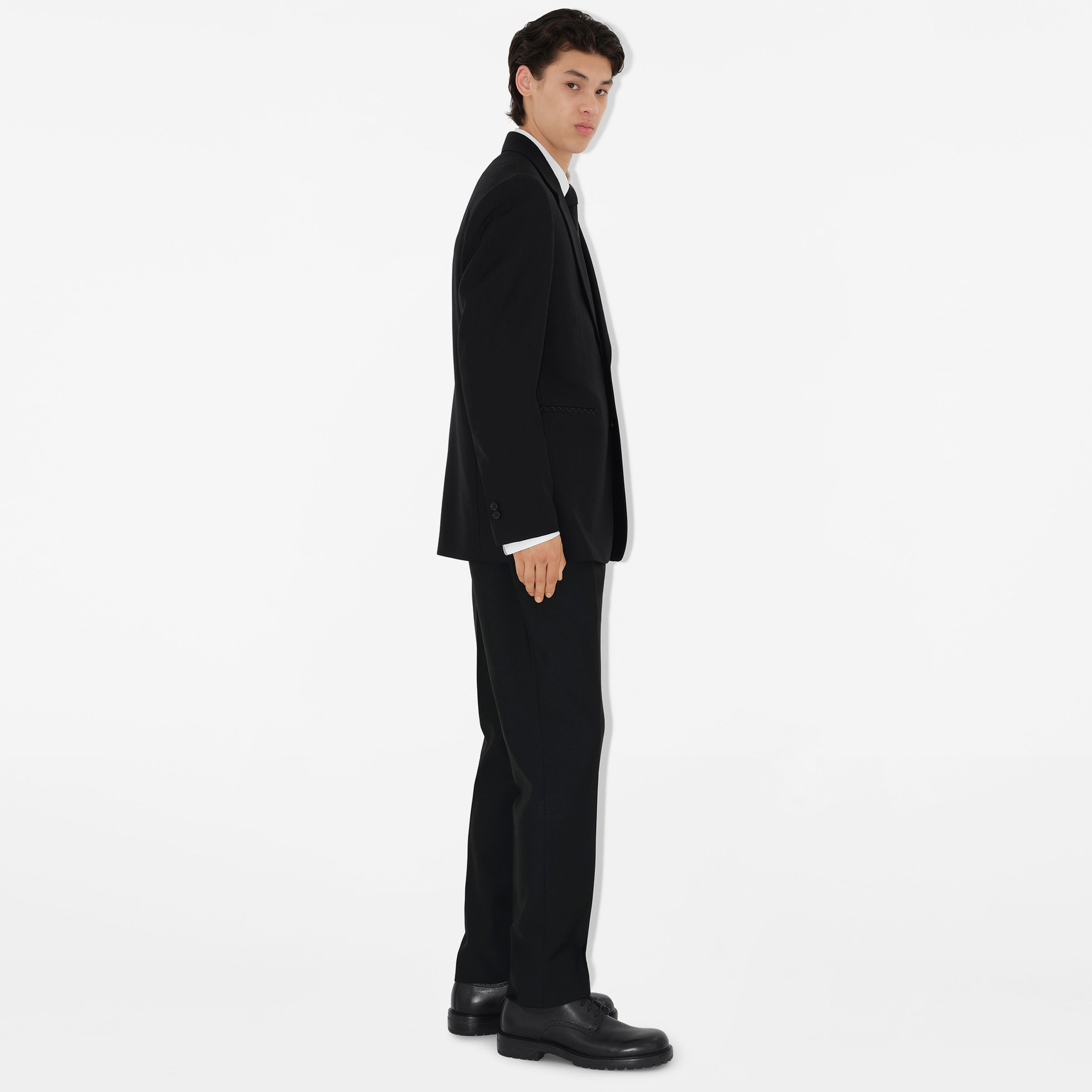 Burberry Erkek Siyah Pantolon