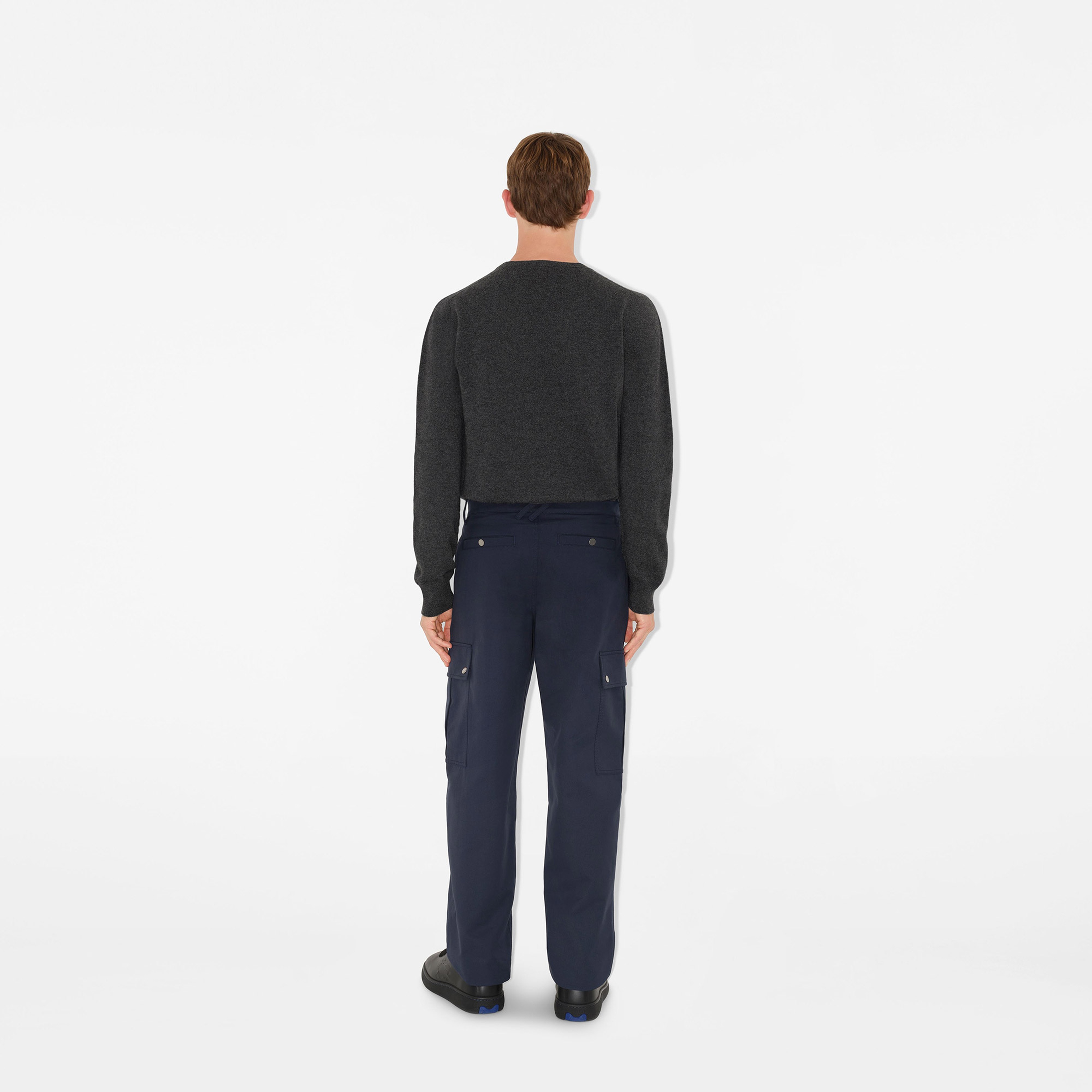 Burberry Erkek Gri Pantolon