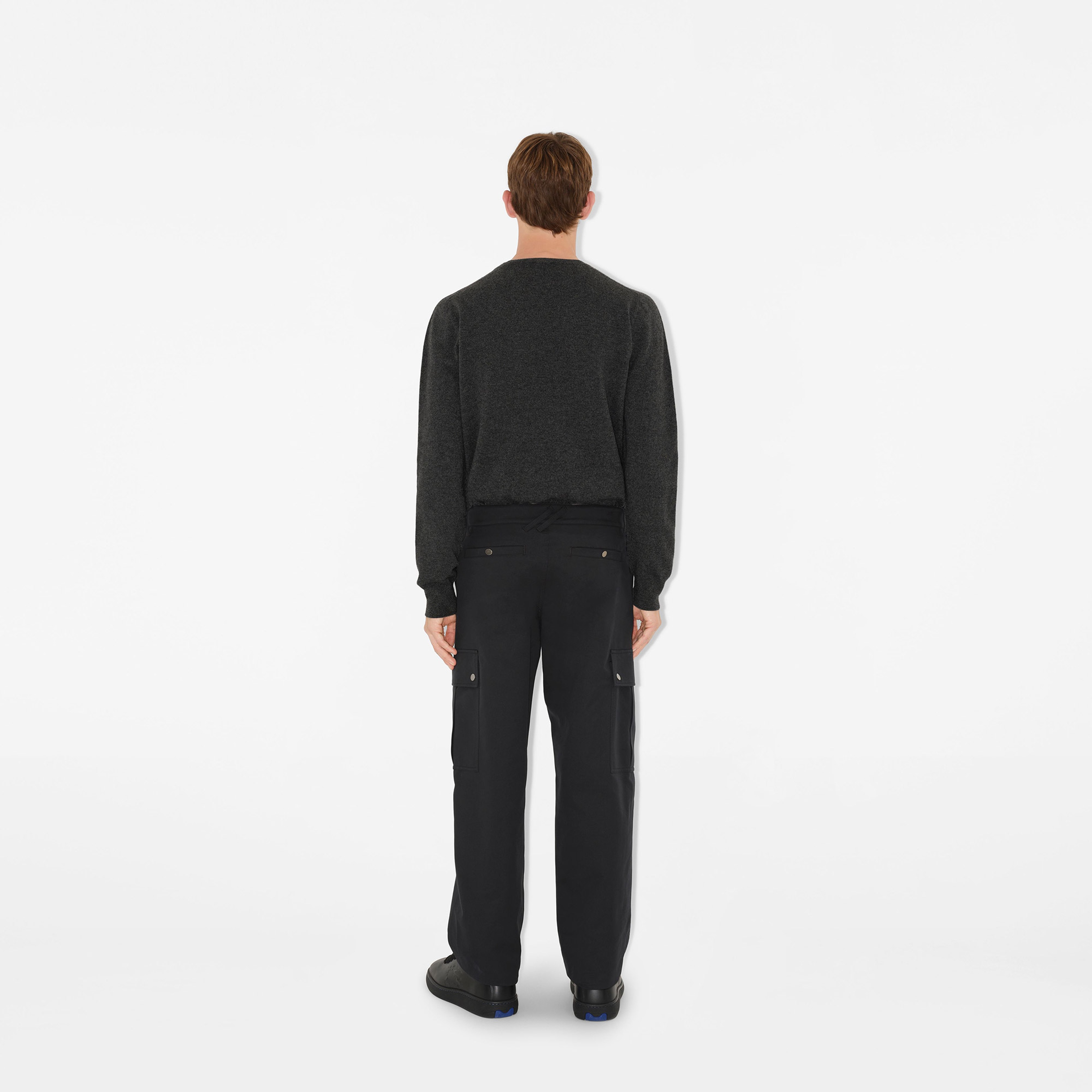 Burberry Erkek Siyah Pantolon