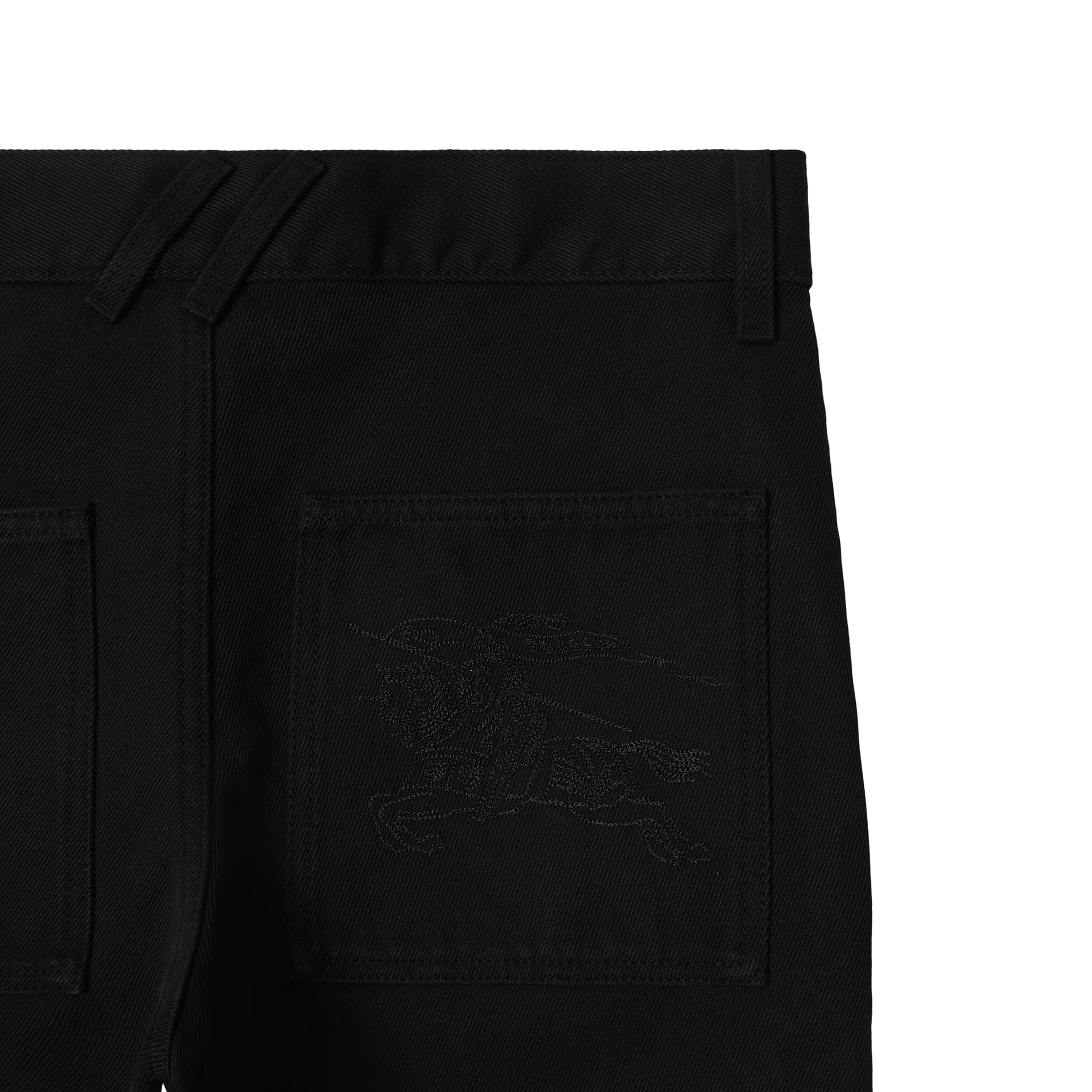 Burberry Erkek Siyah Pantolon