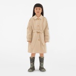 Burberry Çocuk Gri Pardesu