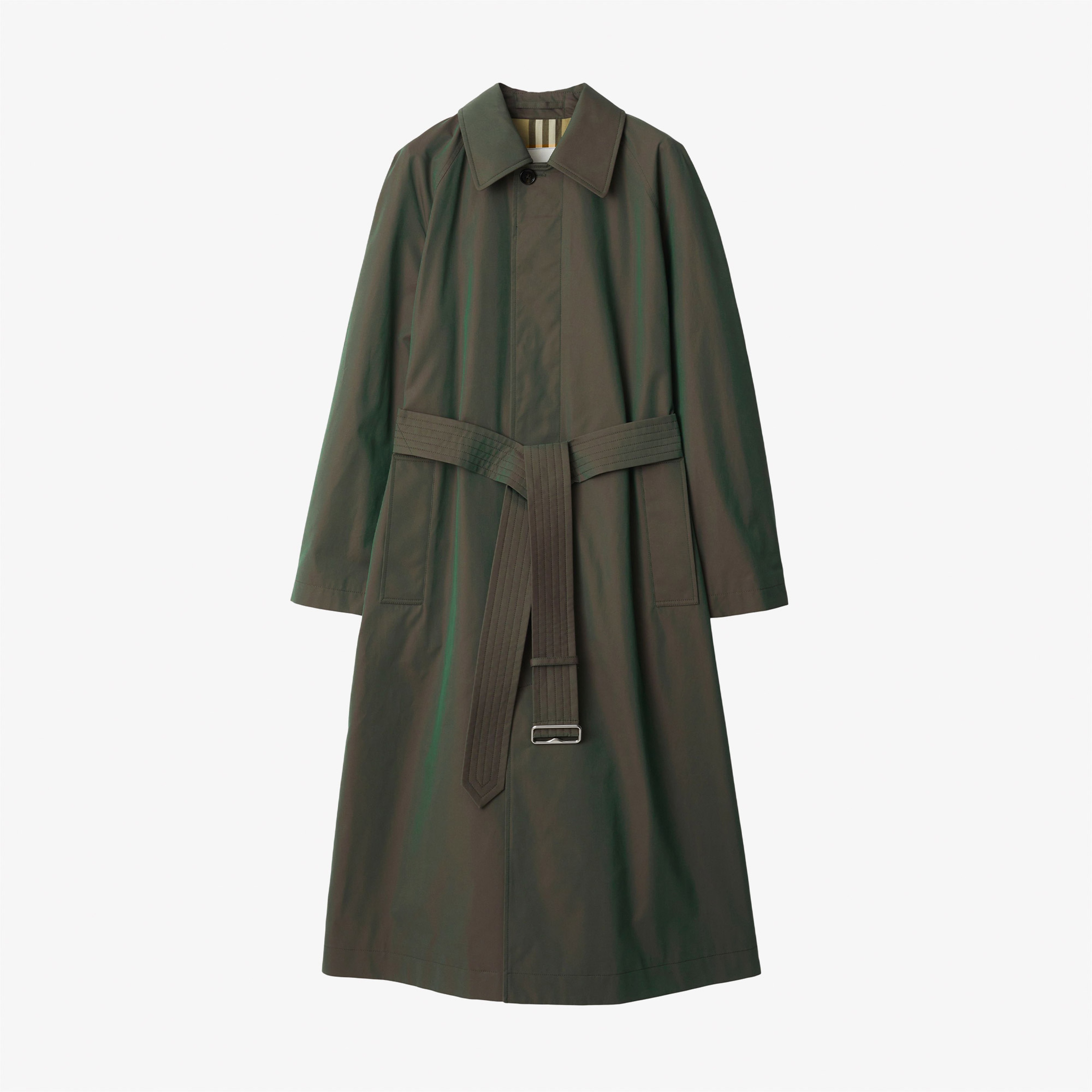 Burberry Kadın Yeşil Pardesu