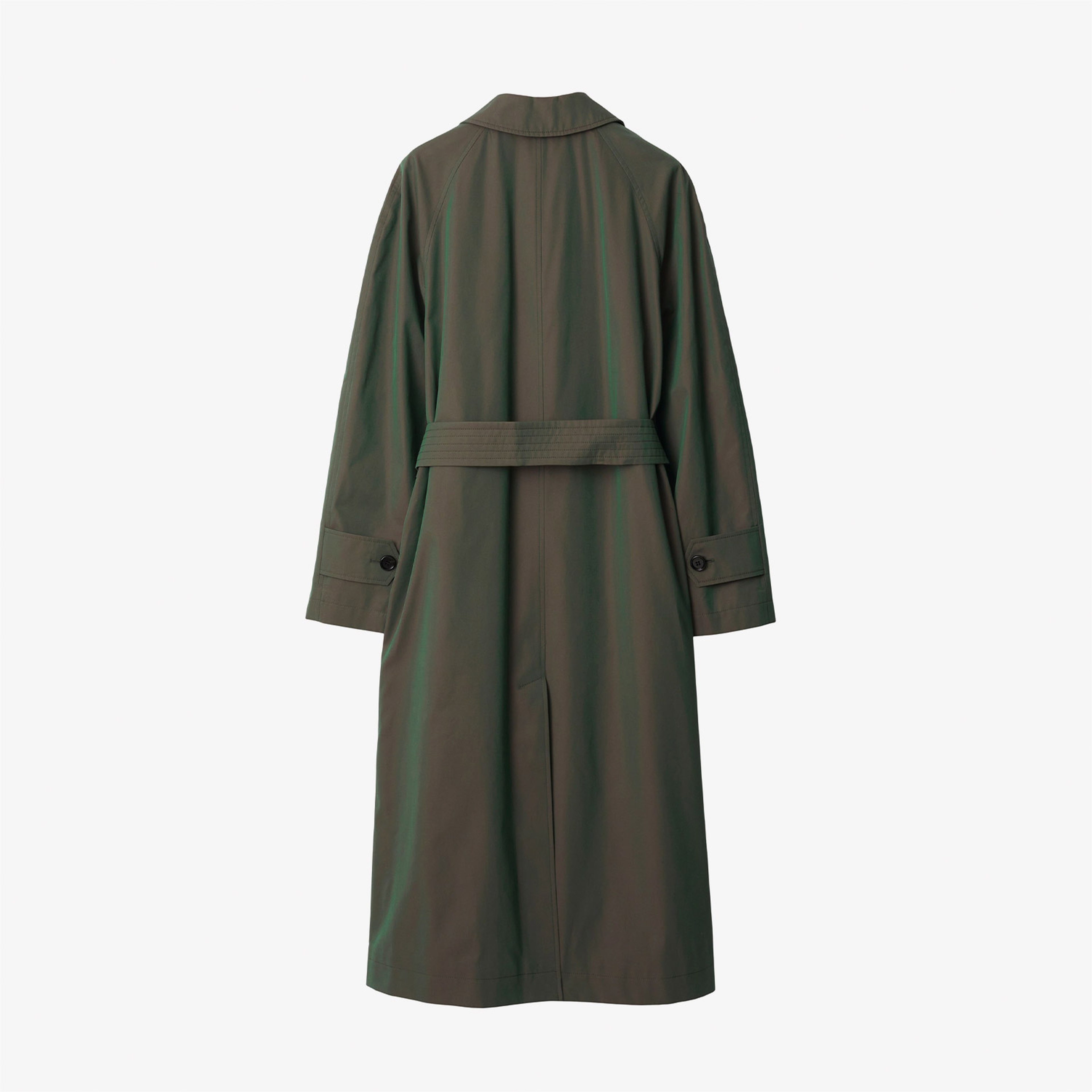 Burberry Kadın Yeşil Pardesu