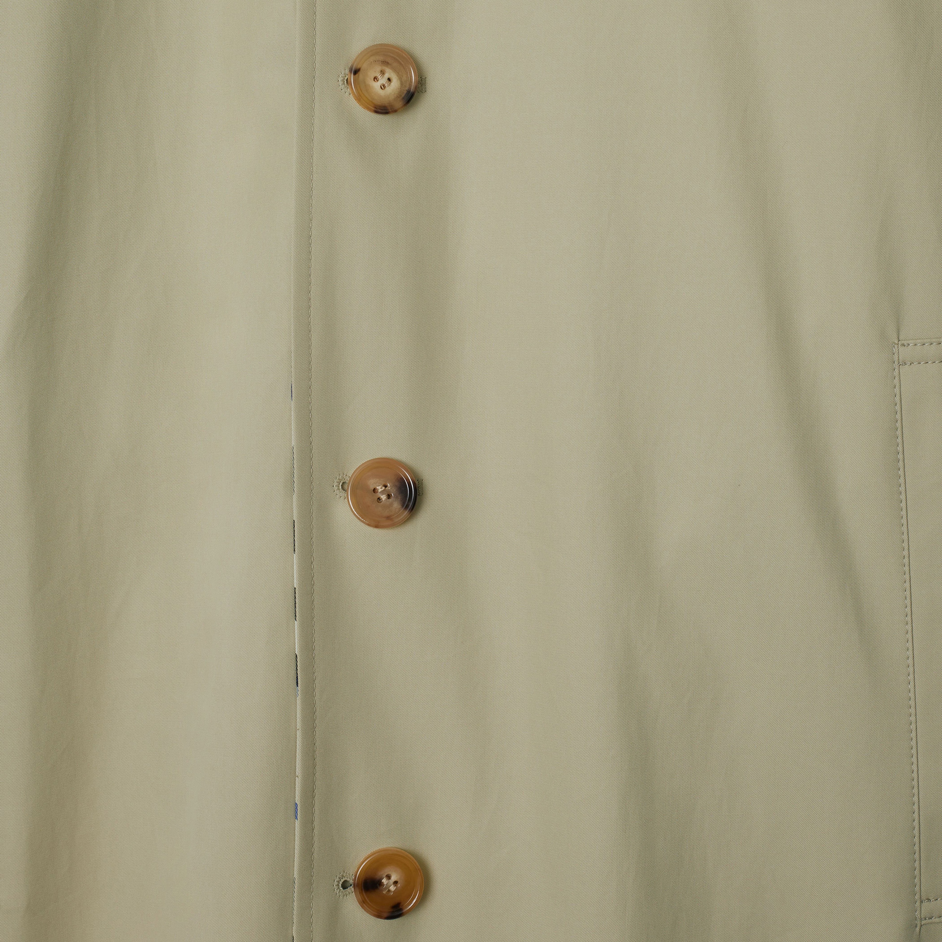 Burberry Kadın Yeşil Pardesu