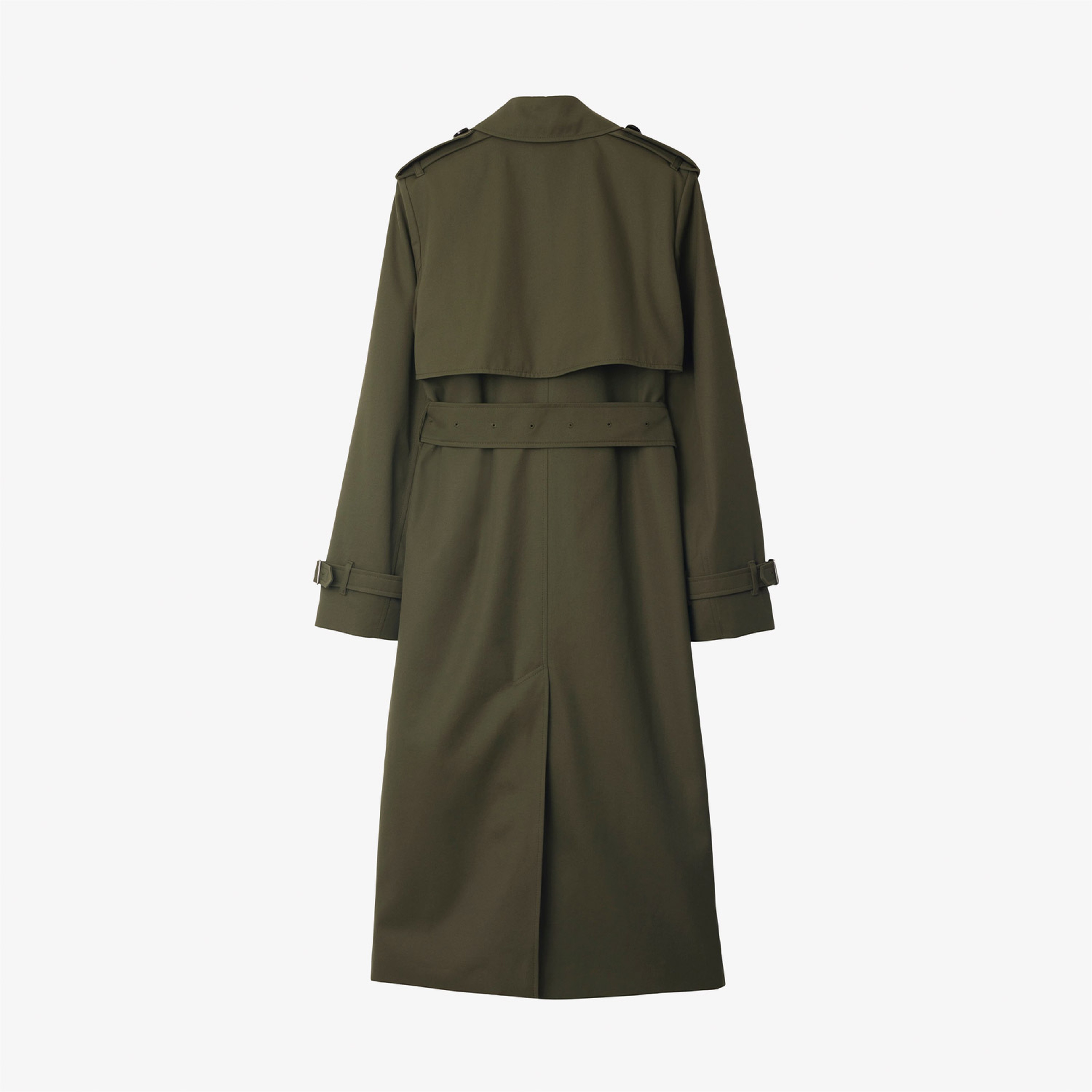 Burberry Kadın Gri Pardesu