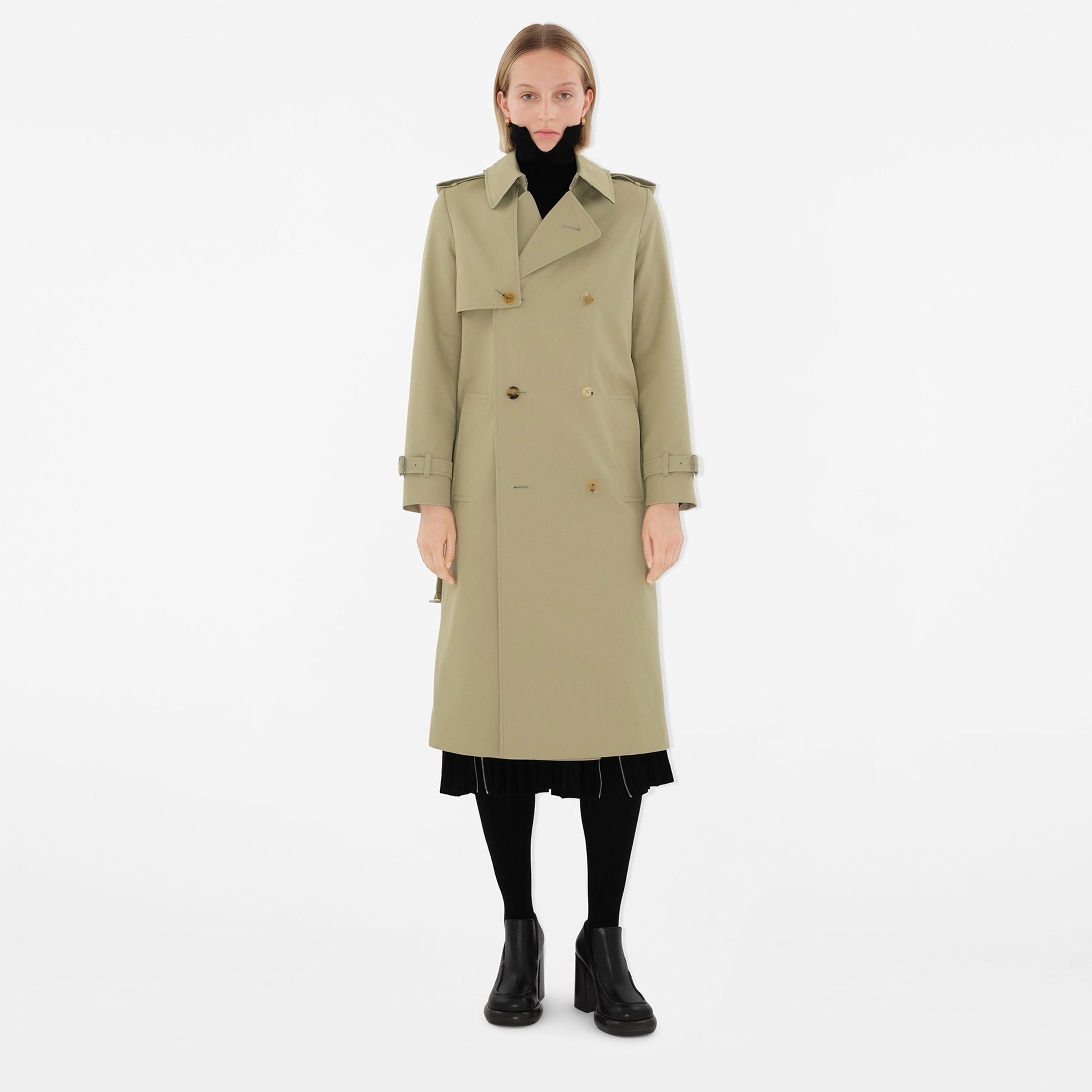 Burberry Kadın Yeşil Pardesu68093045| Occasion