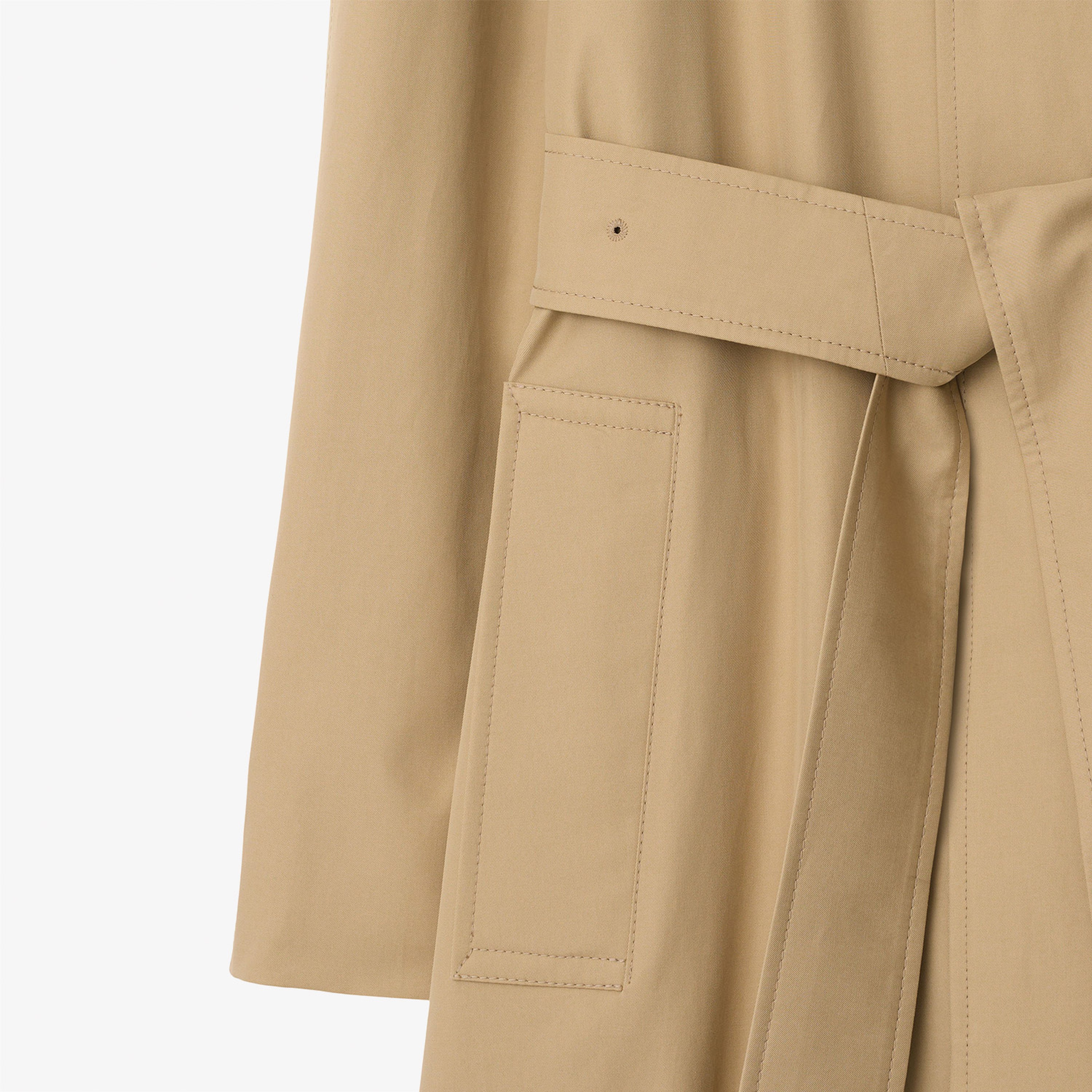 Burberry Kadın Sarı Pardesu