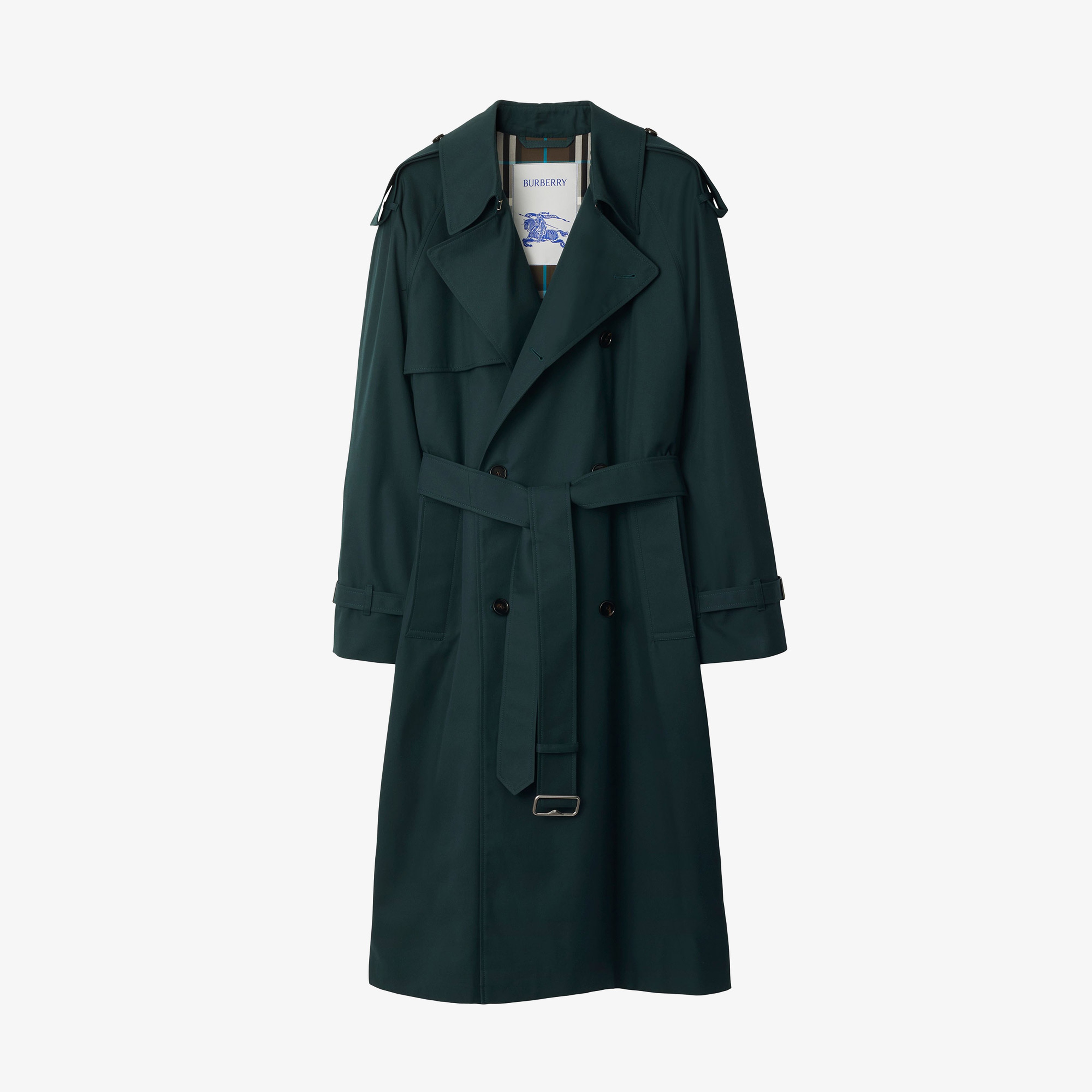 Burberry Erkek Gri Pardesu