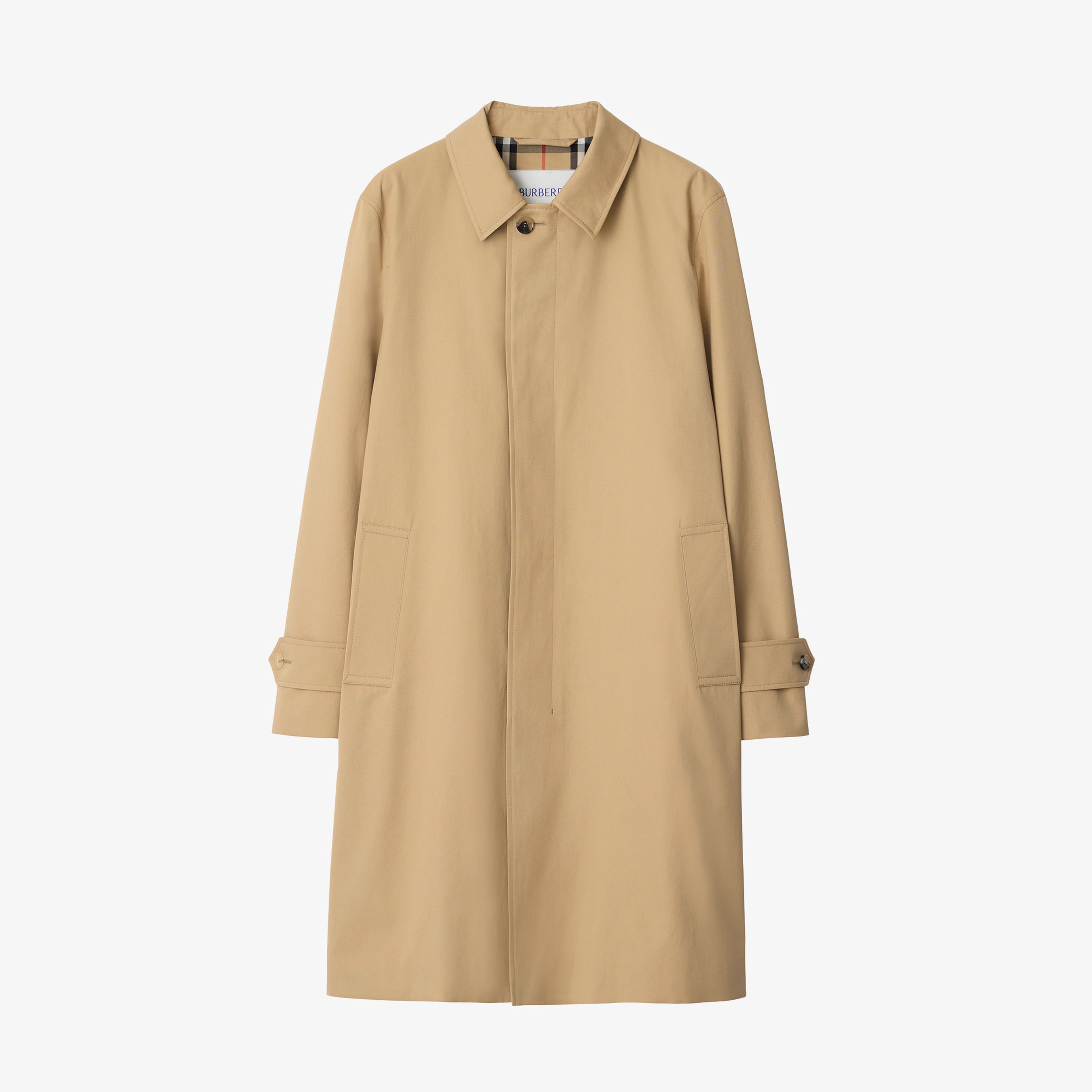 Burberry Erkek Sarı Pardesu