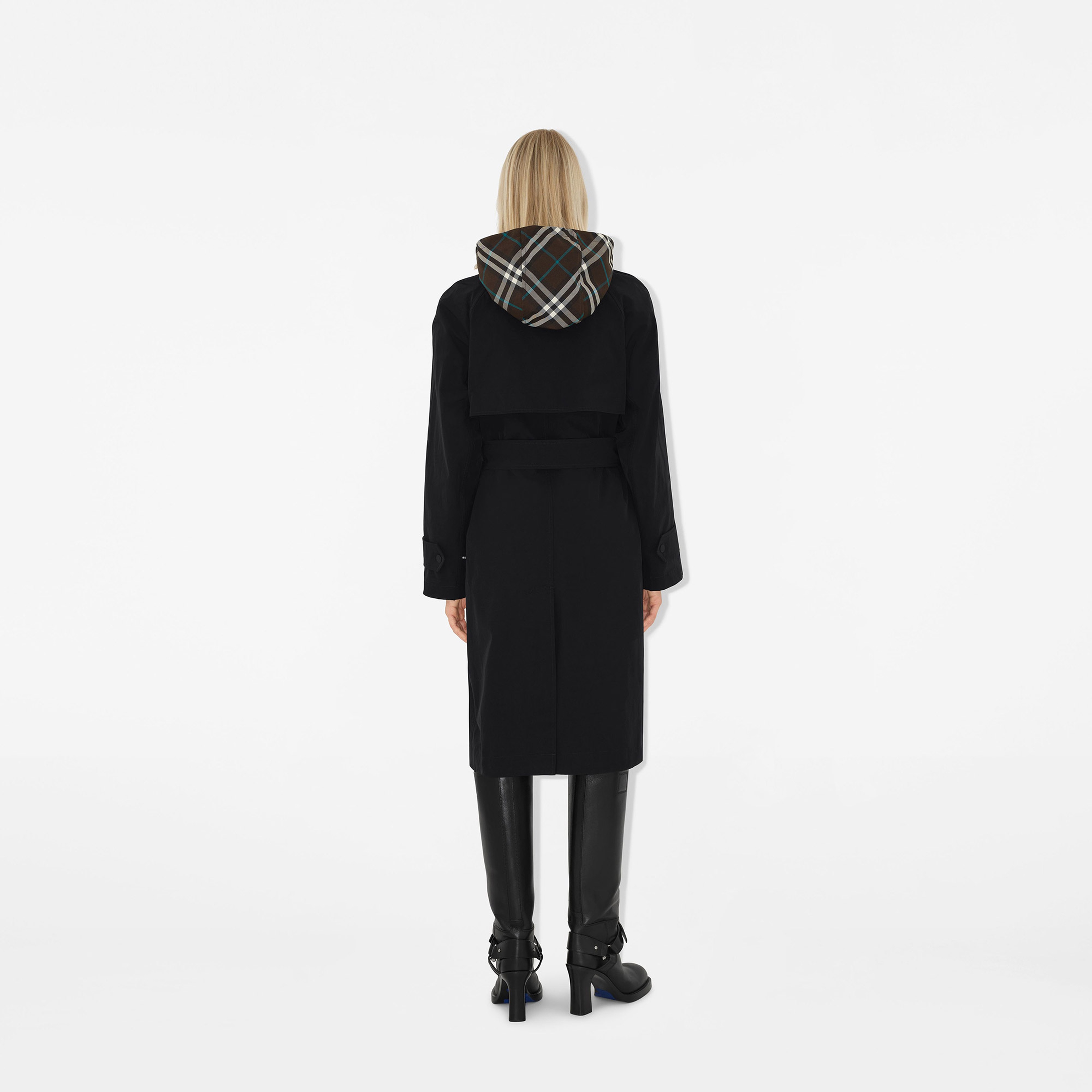 Burberry Kadın Siyah Pardesu