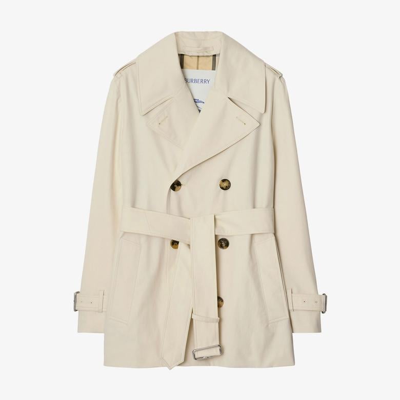 Burberry Kadın Yeşil Pardesu