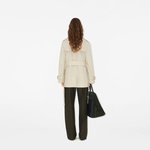 Burberry Kadın Yeşil Pardesu