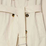 Burberry Kadın Yeşil Pardesu