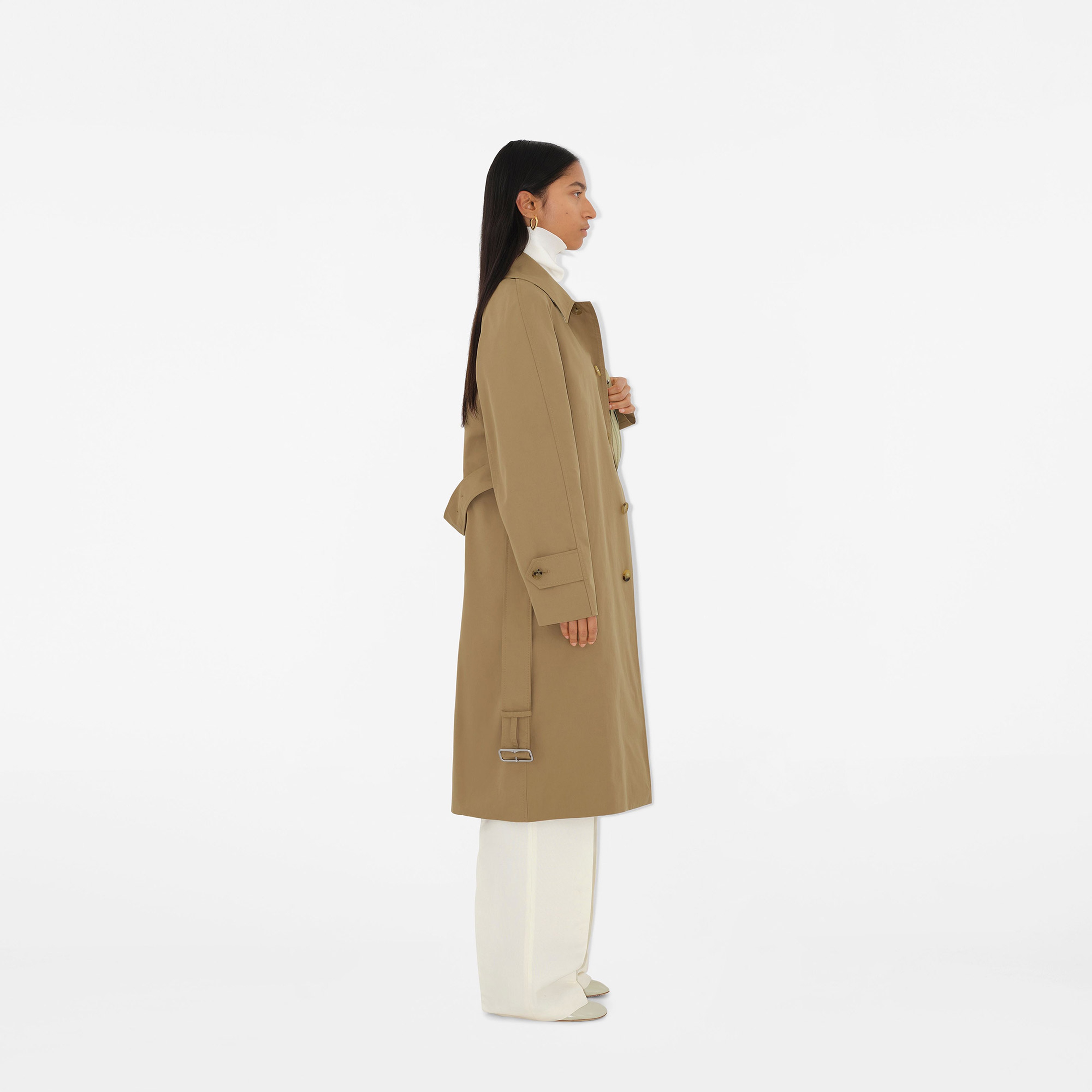 Burberry Kadın Kahverengi Pardesu