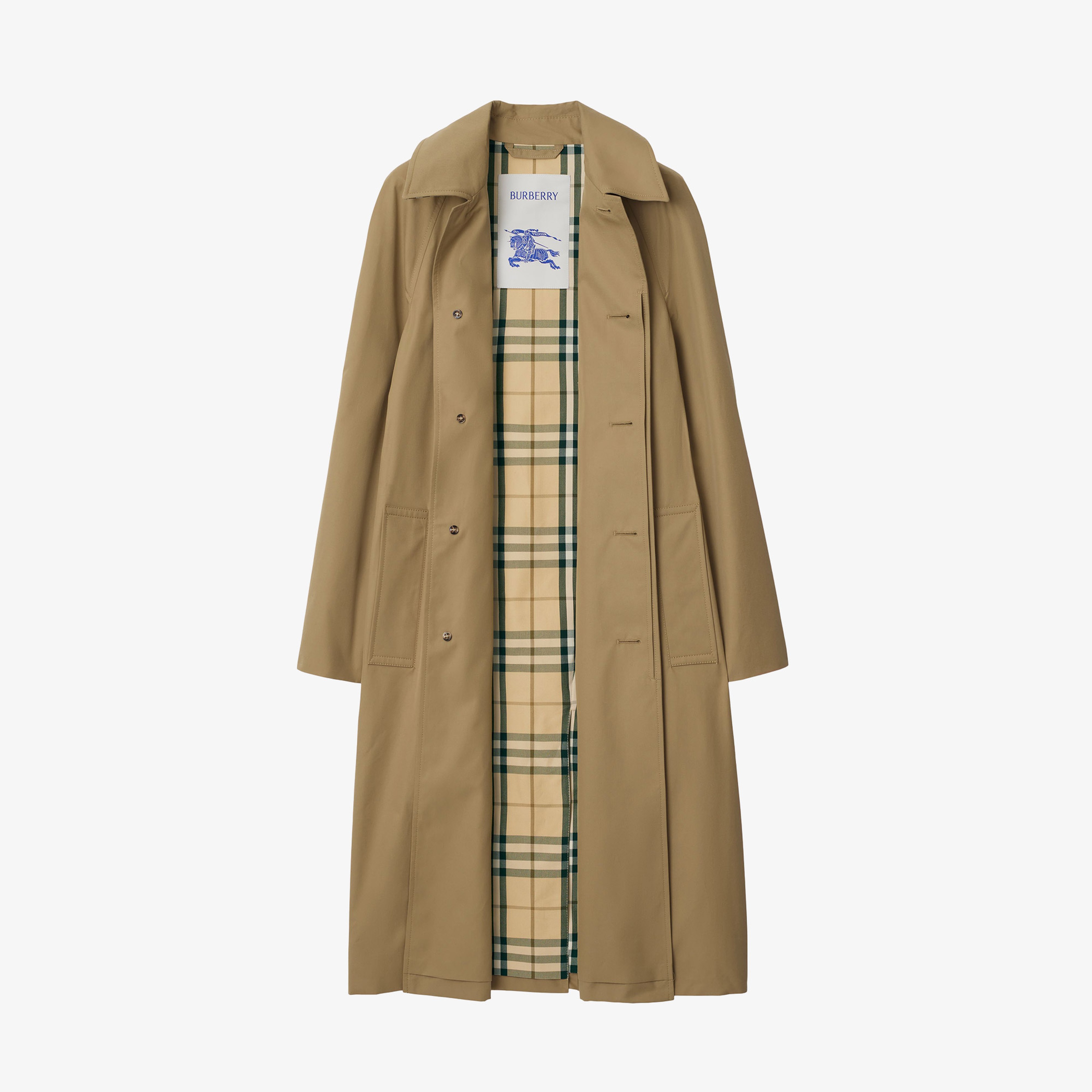 Burberry Kadın Kahverengi Pardesu