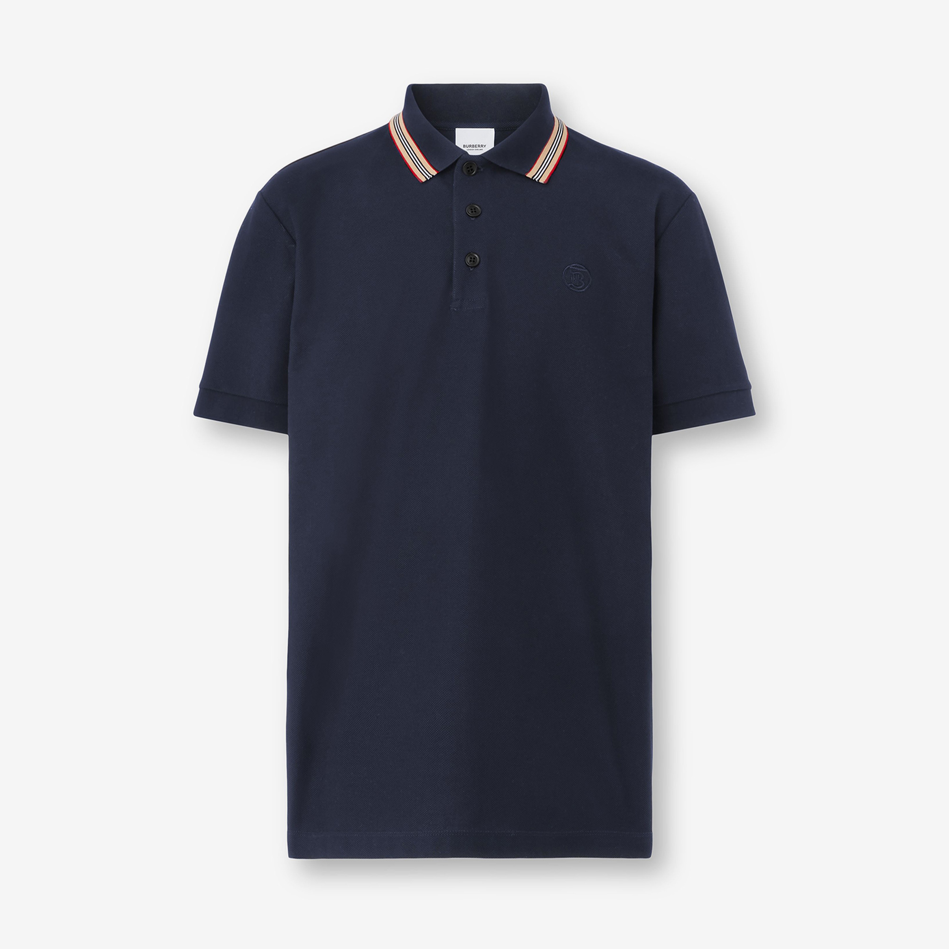 Burberry Erkek Mavi Polo