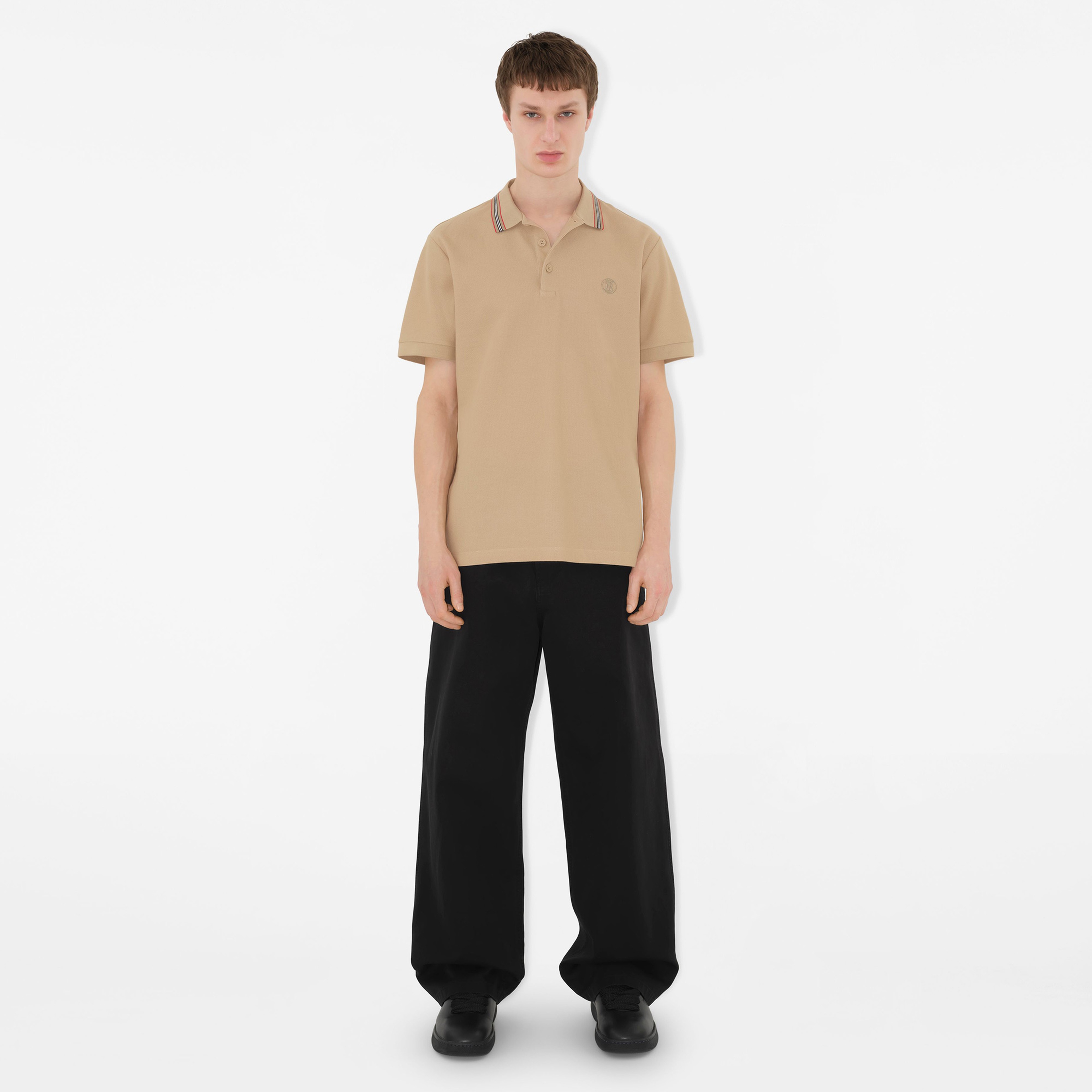 Burberry Erkek Kahverengi Polo