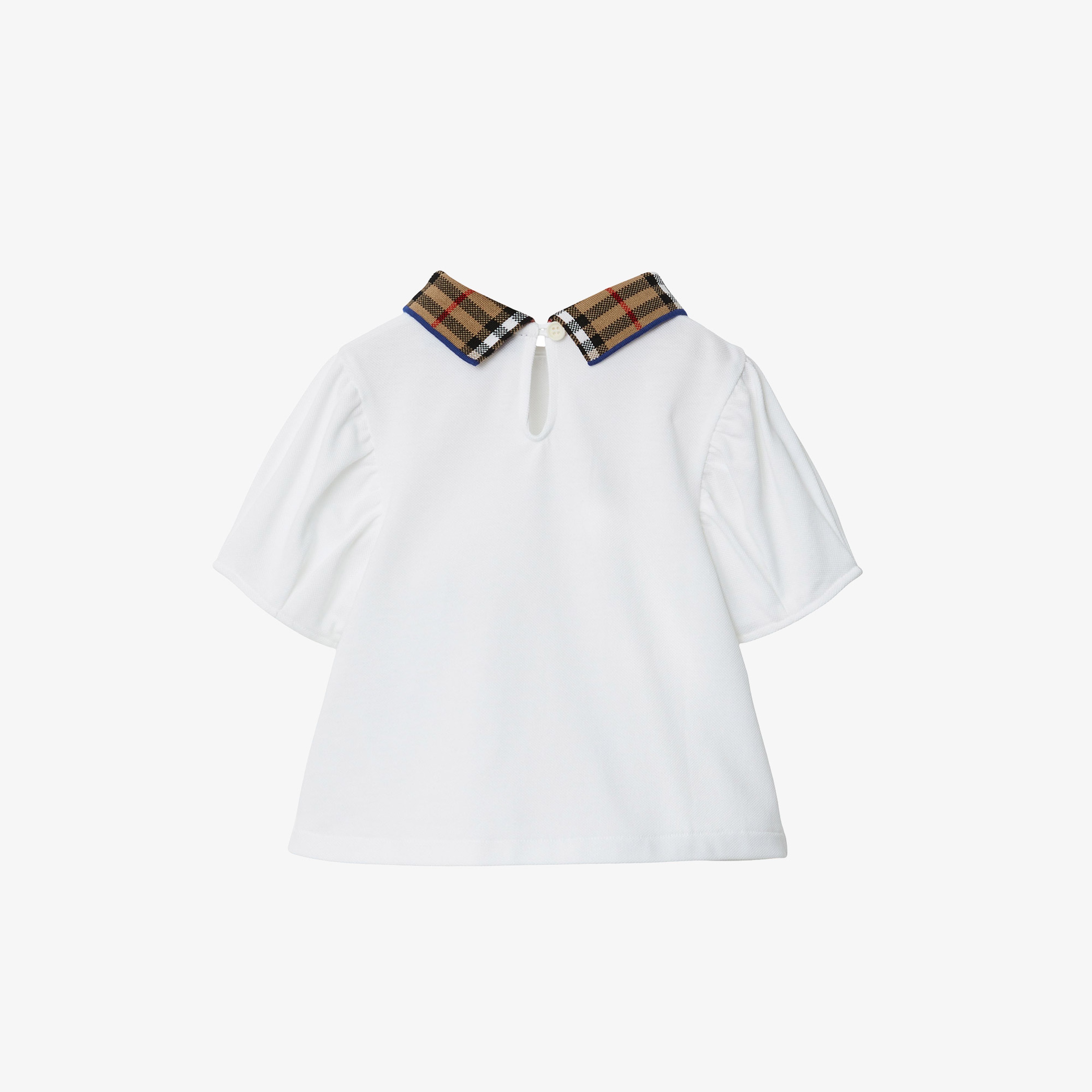 Burberry Çocuk Beyaz Polo