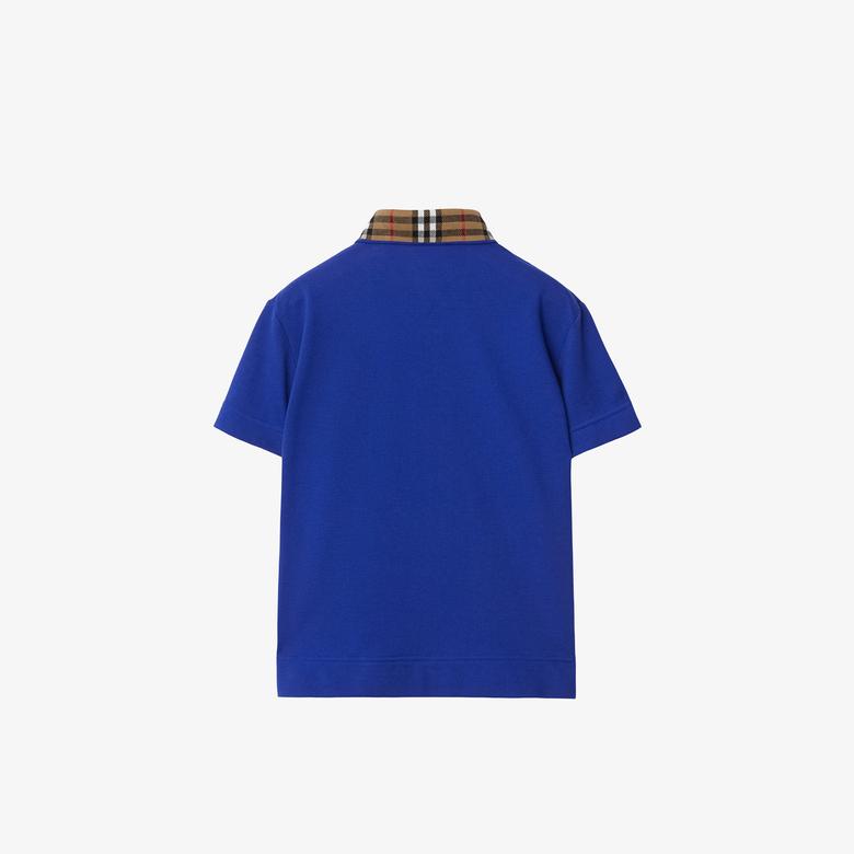 Burberry Çocuk Mavi Polo