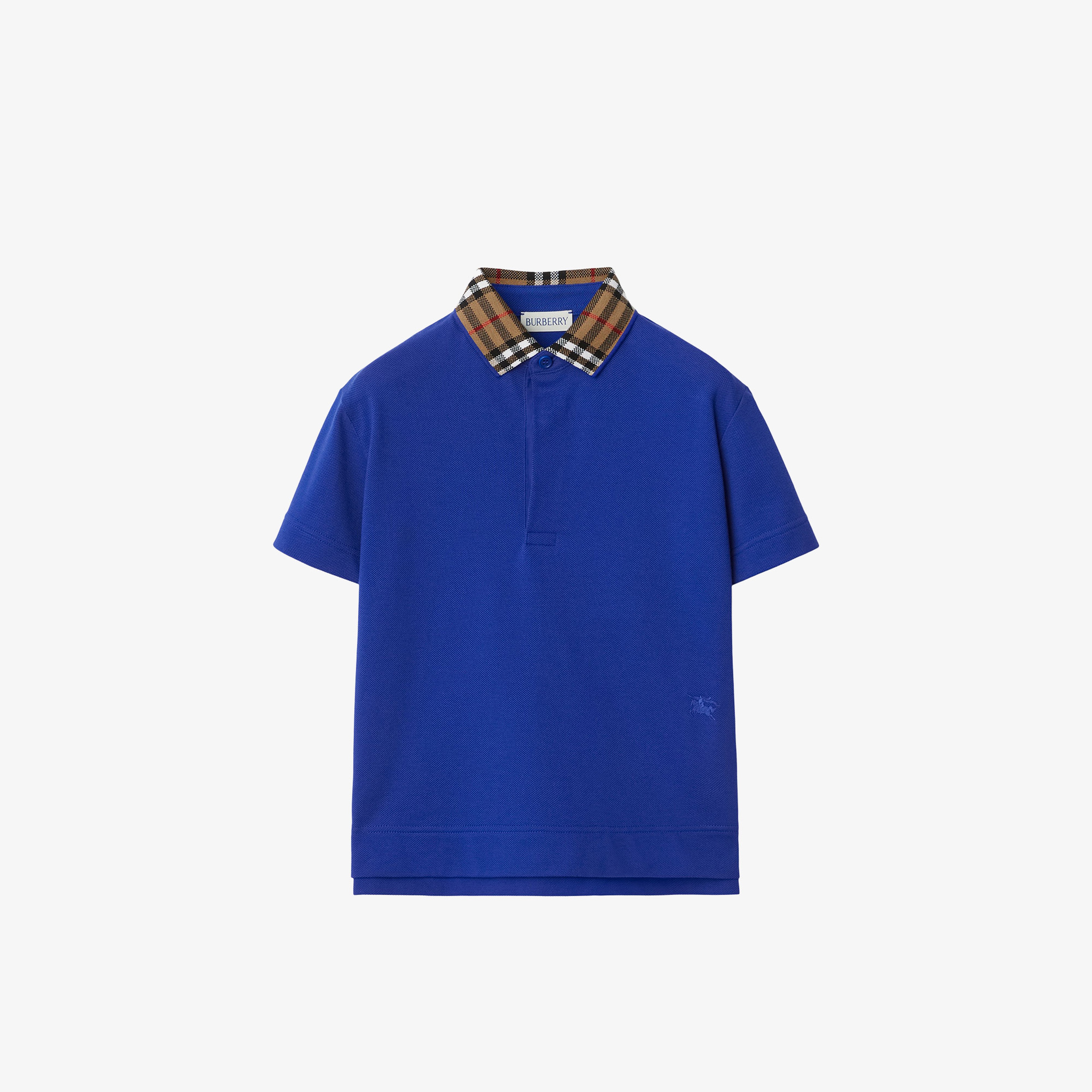 Burberry Çocuk Mavi Polo