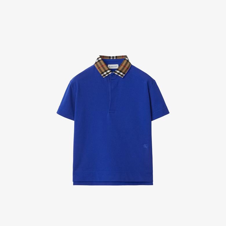 Burberry Çocuk Mavi Polo