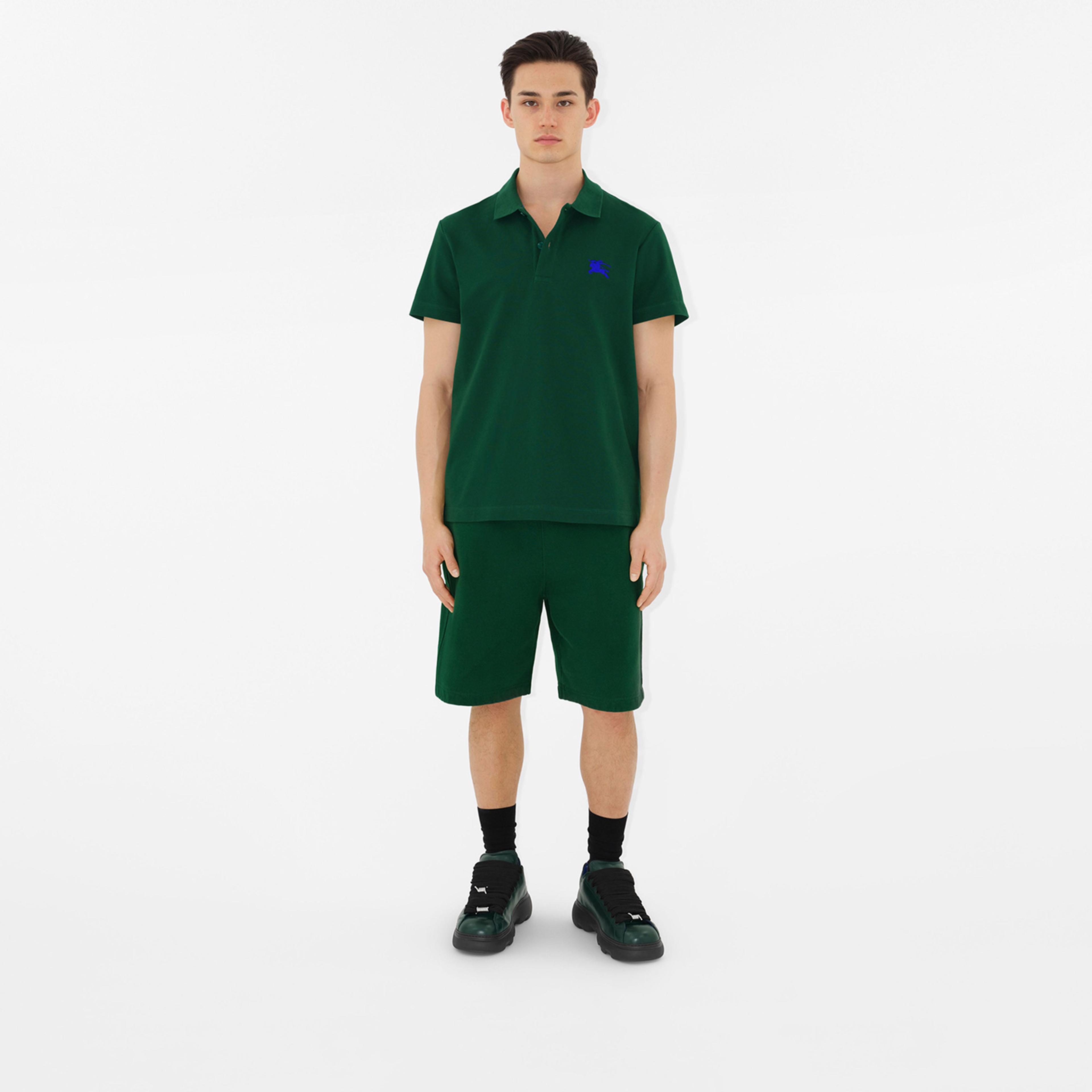 Burberry Erkek Haki Polo