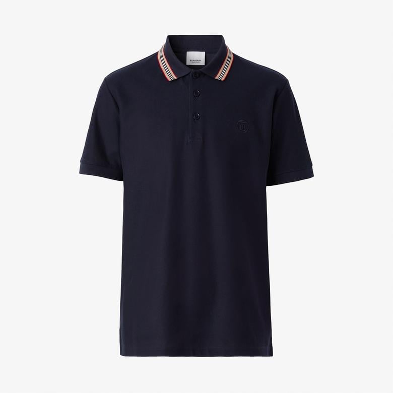 Burberry Erkek Mavi Polo