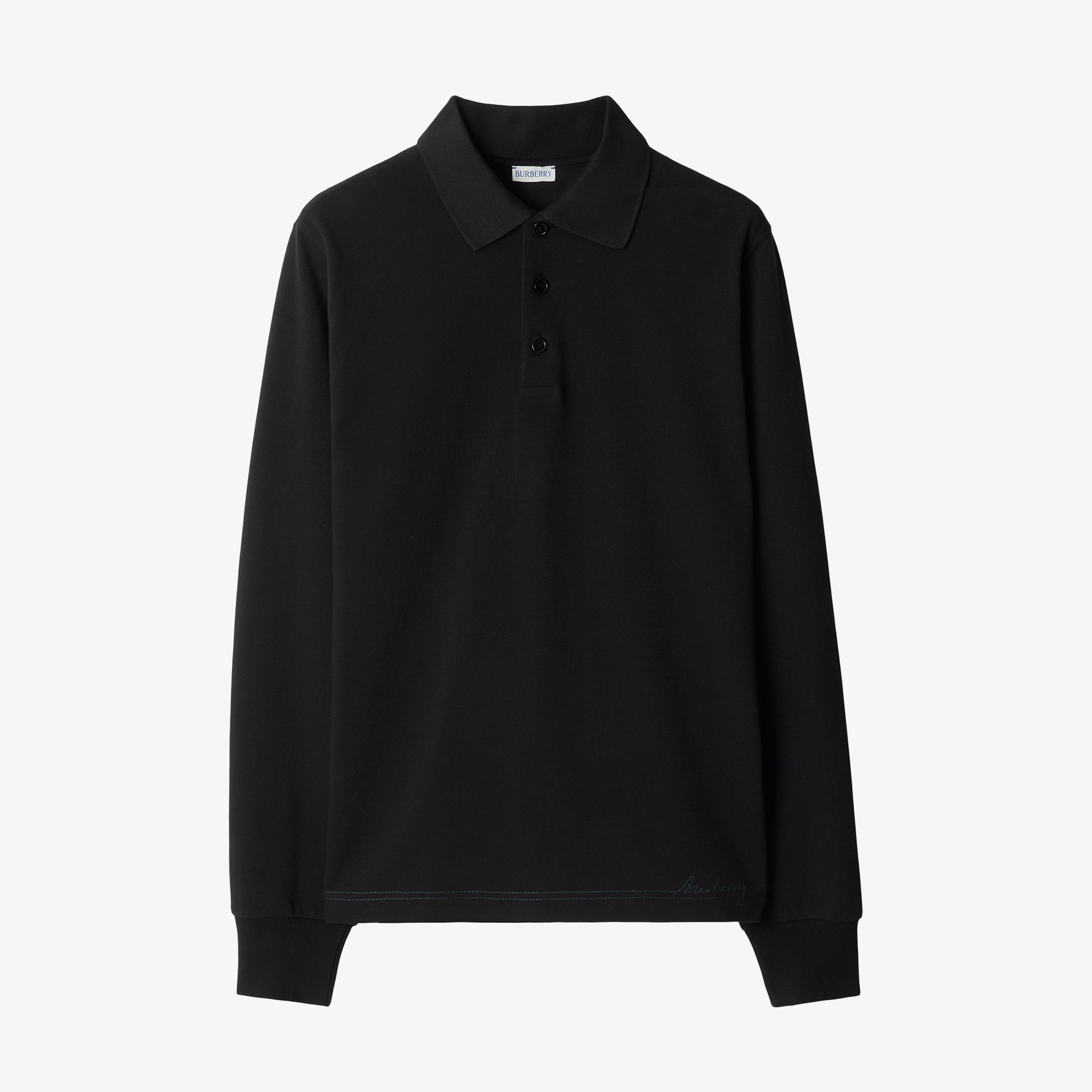 Burberry Erkek Siyah Polo