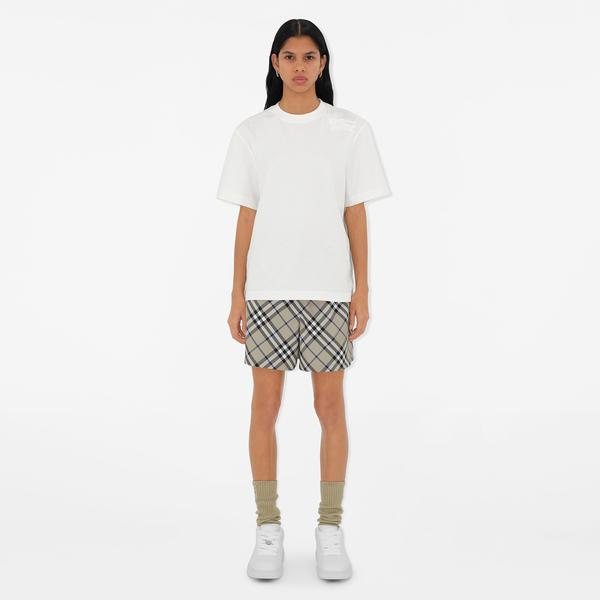 Burberry Kadın Yeşil Şort