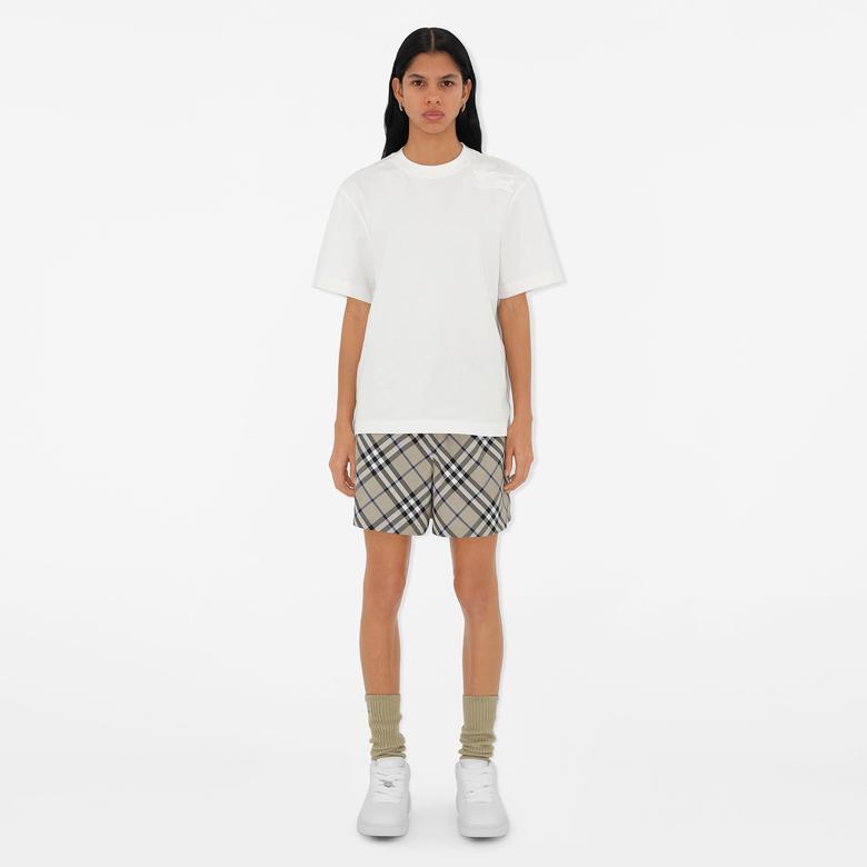 Burberry Kadın Yeşil Şort