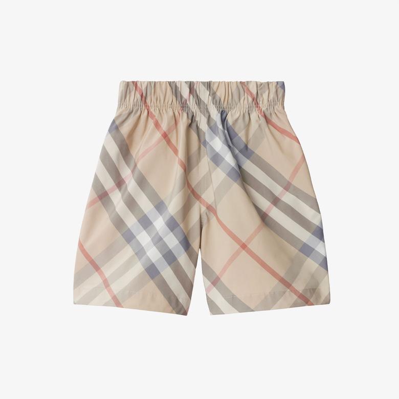 Burberry Çocuk Gri Şort