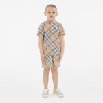 Burberry Çocuk Gri Şort